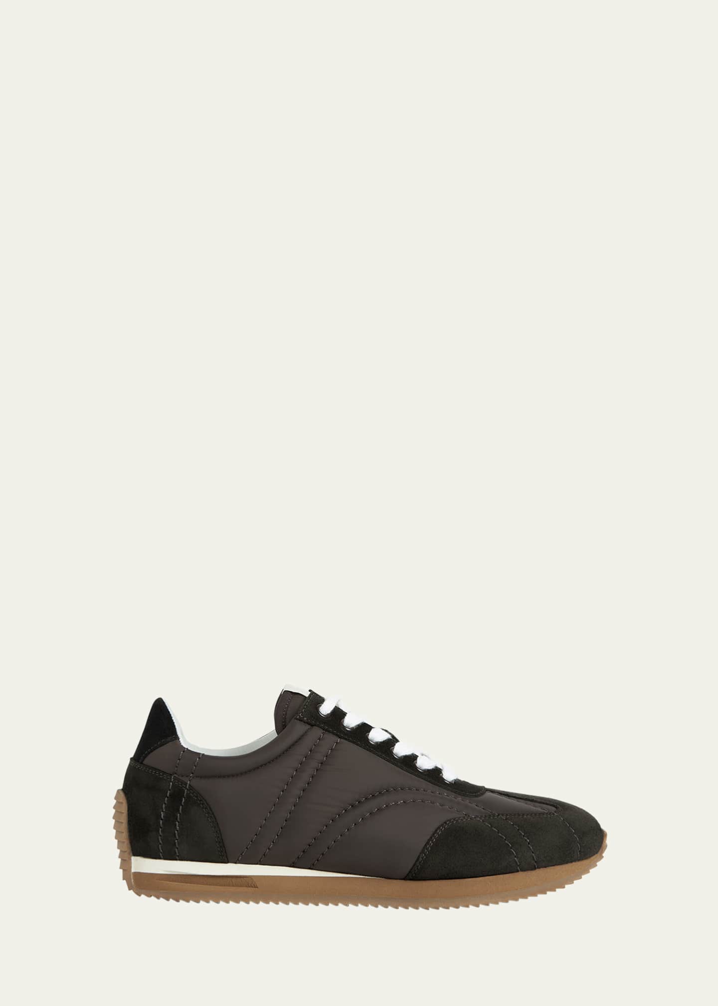 Toteme Suede Retro Runner Sneakers