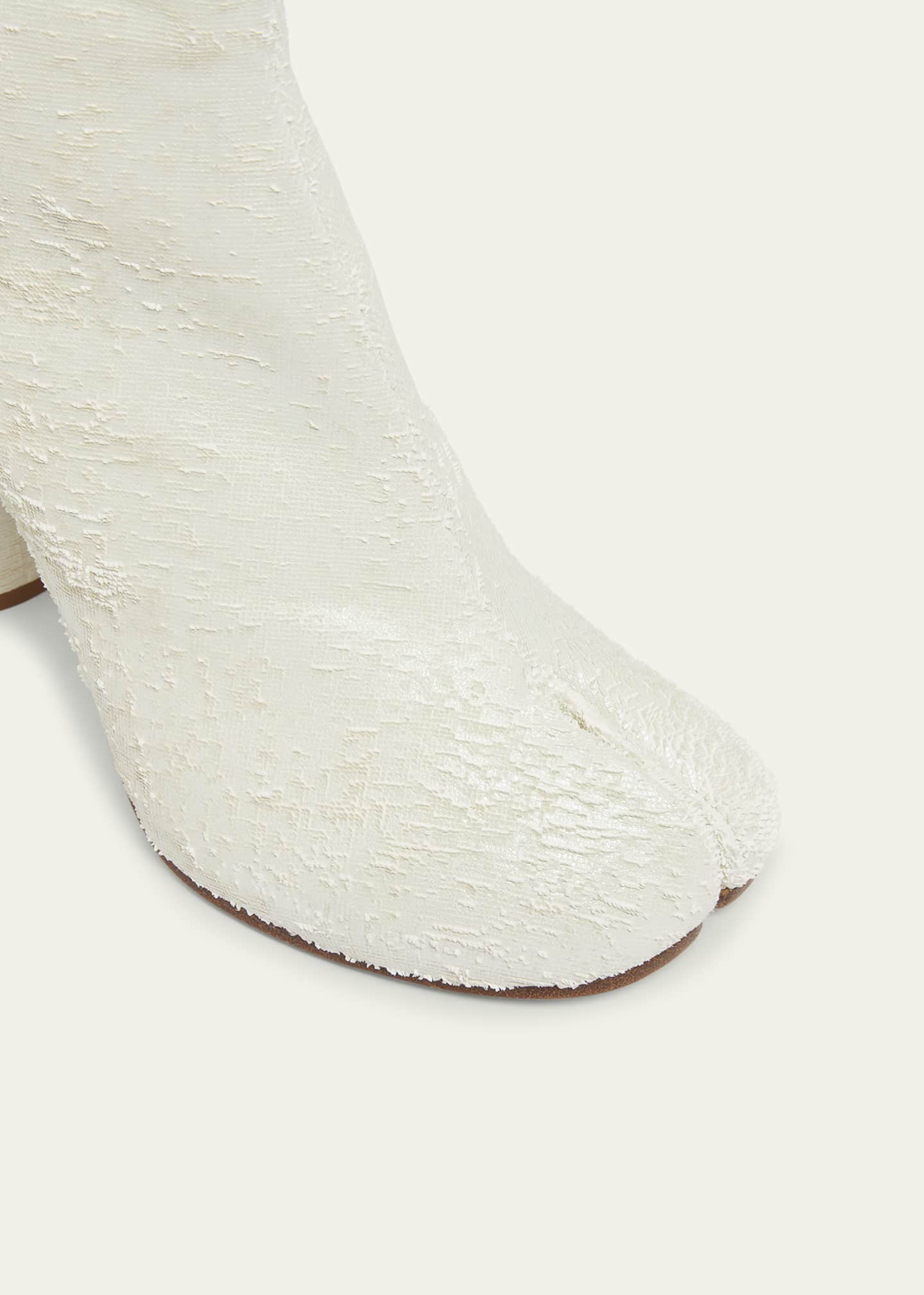 Maison Margiela Tabi Napa Split-Toe Ankle Booties Image 5 of 5