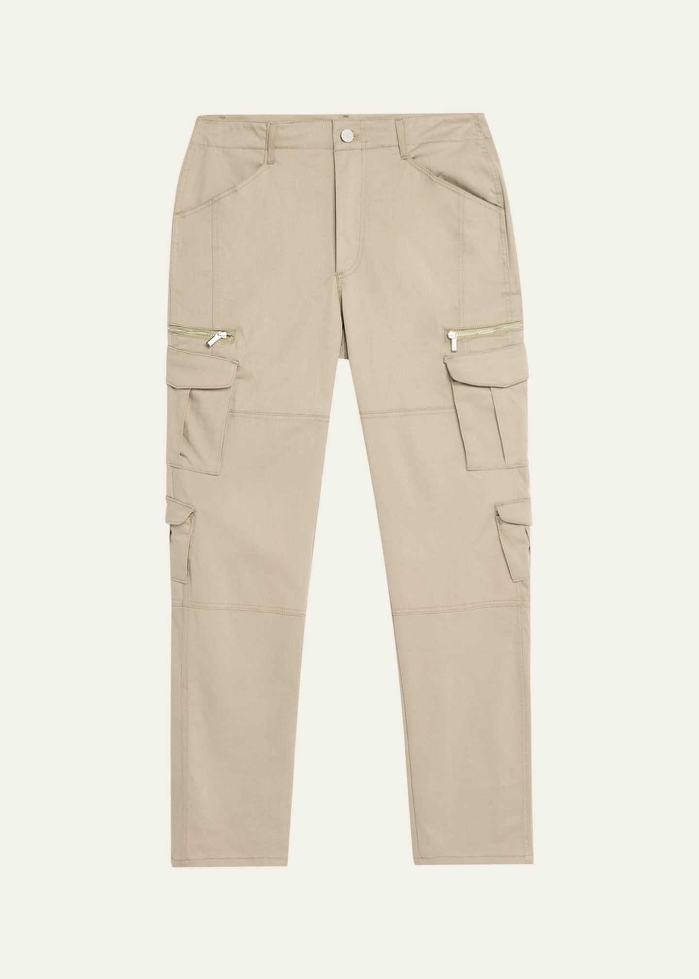 monfrere Men's Slim Twill Cargo Pants Image 1 of 5
