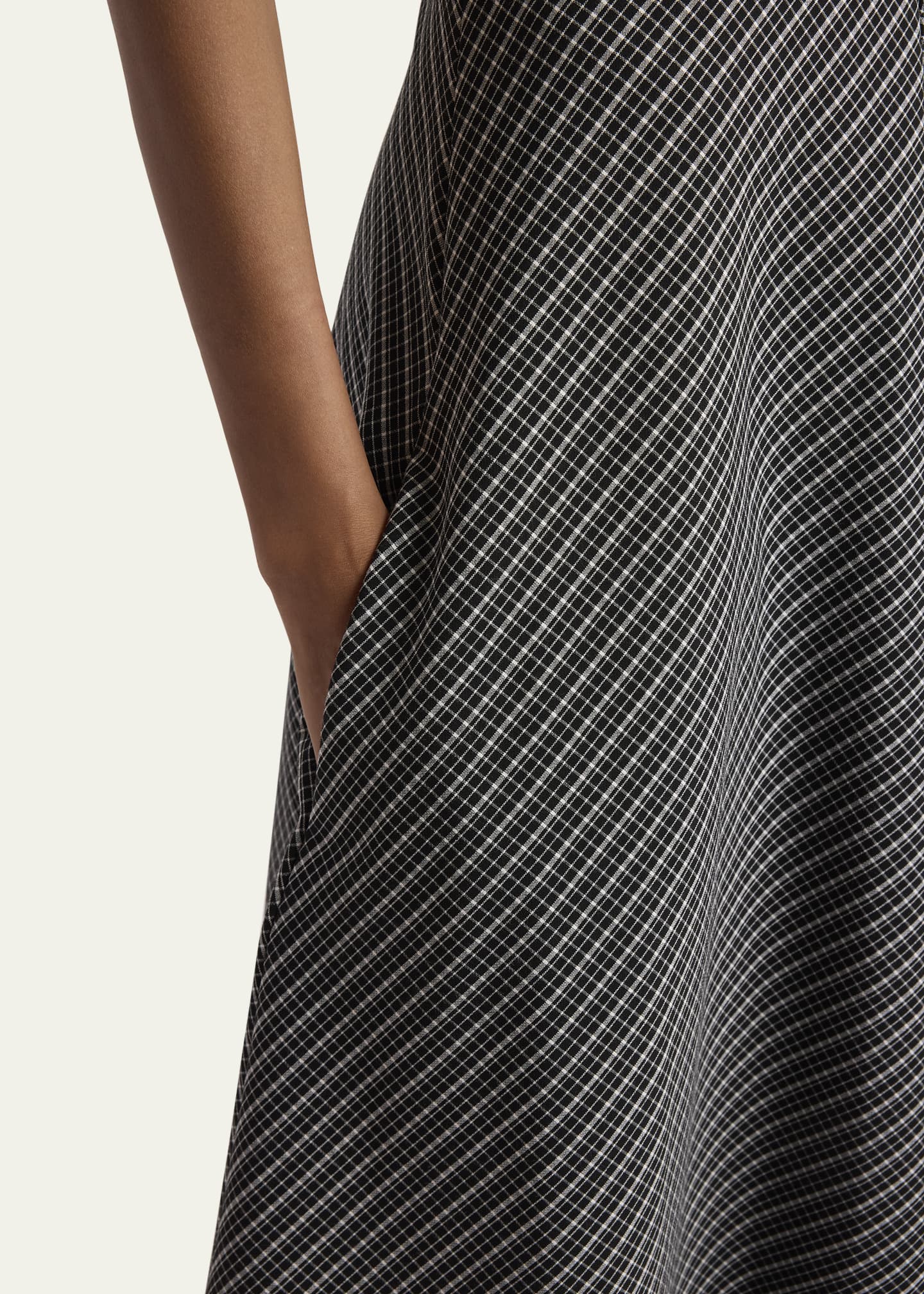 Layla Sleeveless Stretch Tailoring Midi Dress
