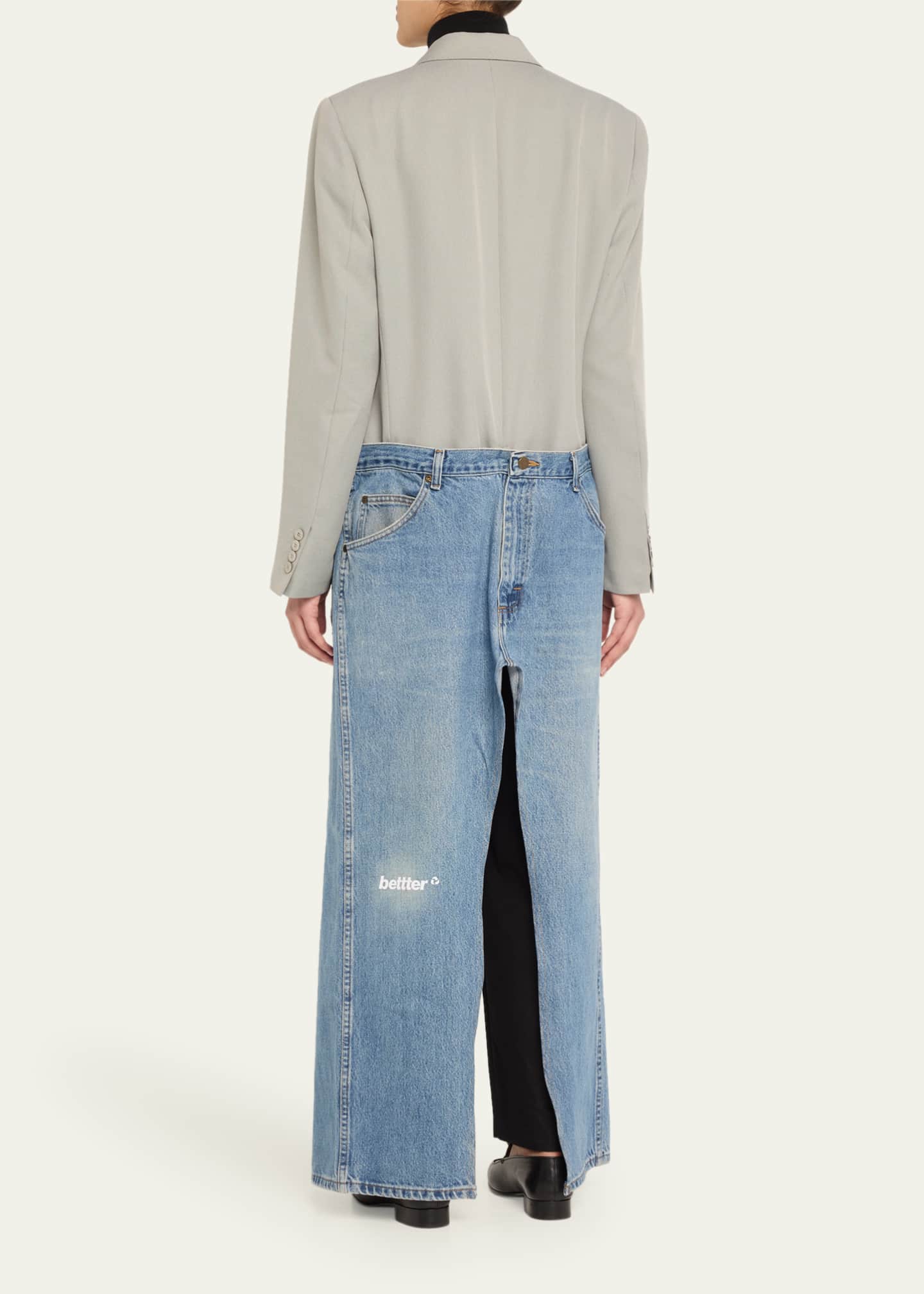 bettter Denicoat Long Hybrid Coat Image 3 of 5