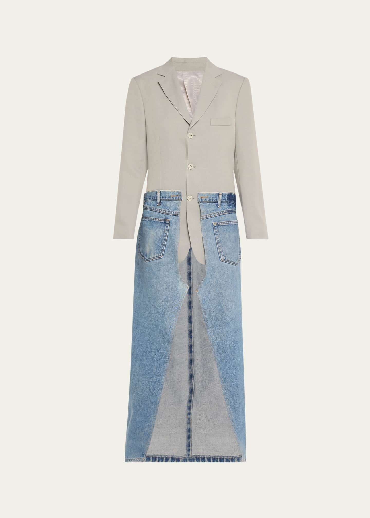 bettter Denicoat Long Hybrid Coat Image 1 of 5