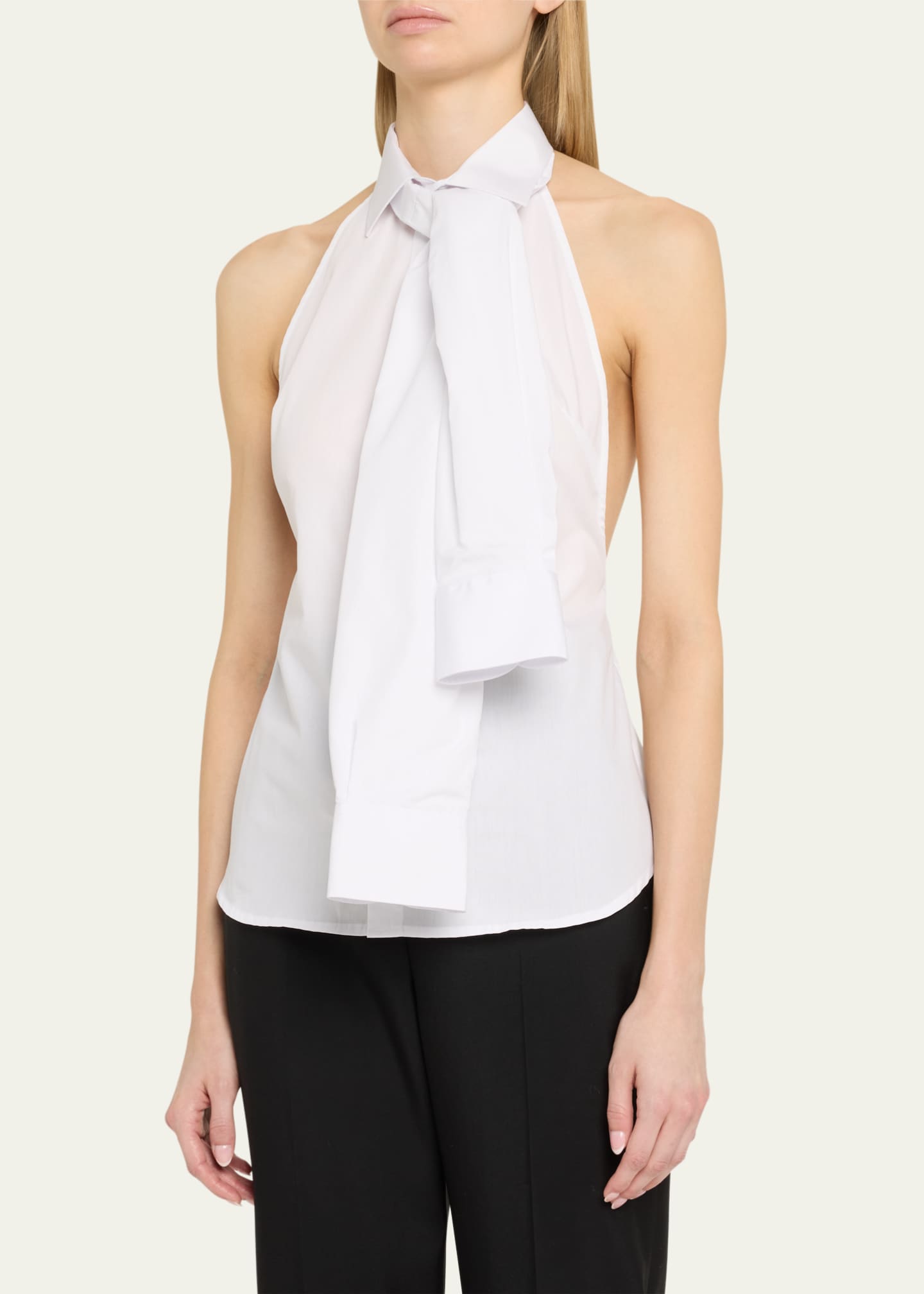 bettter Kennedy Halter Backless Shirt Image 2 of 5