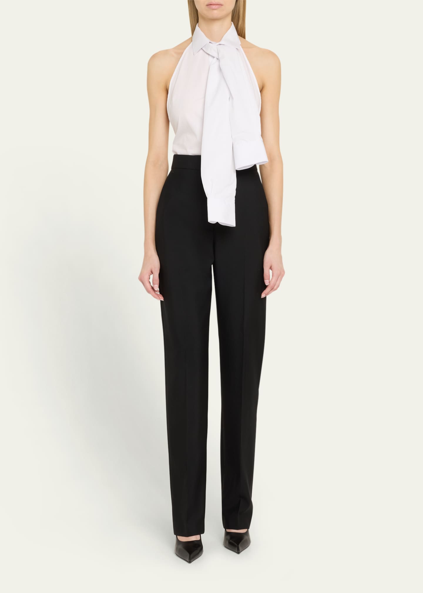bettter Kennedy Halter Backless Shirt Image 3 of 5