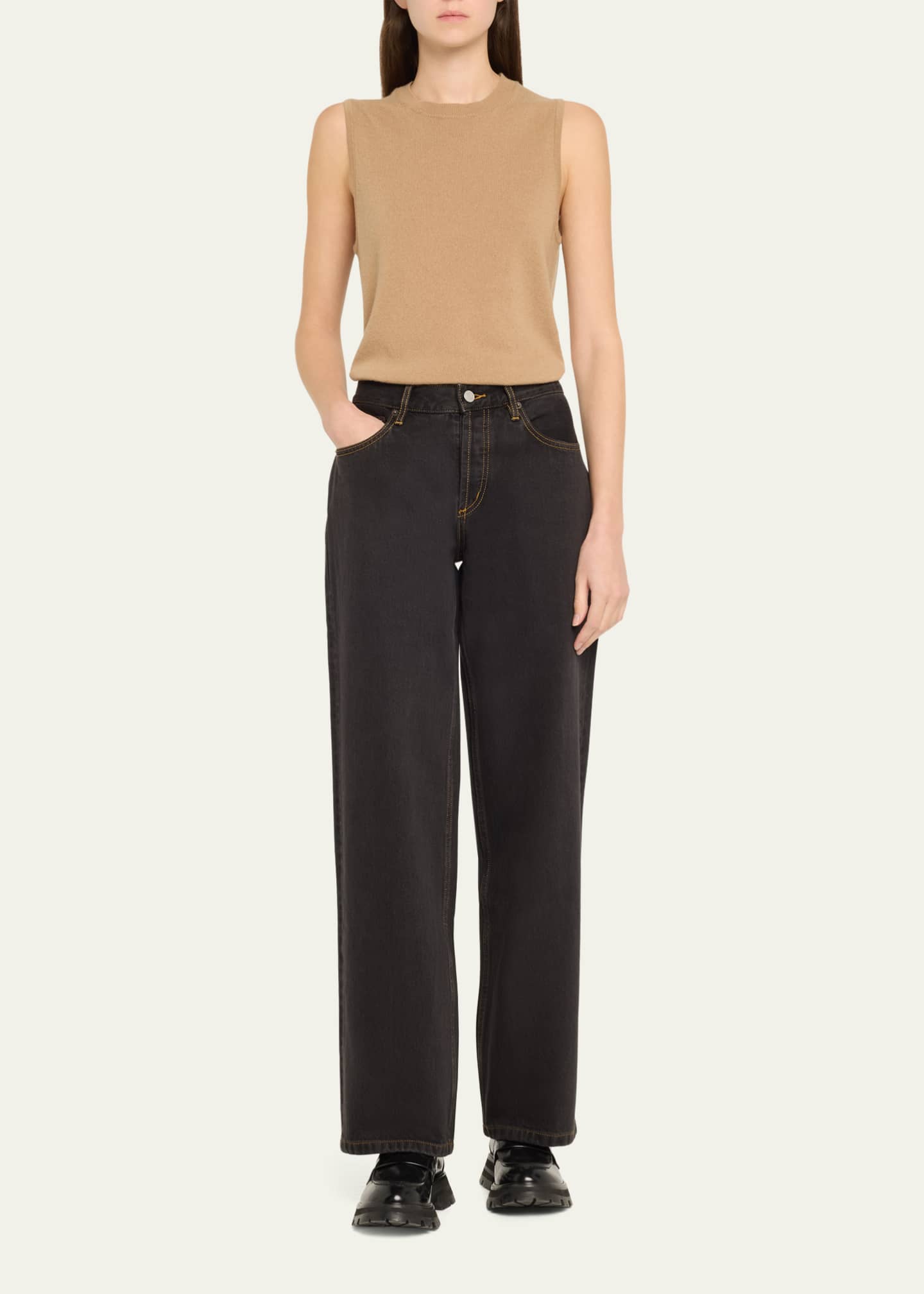 Still Here Everyday Relaxed Mid-Rise Jeans Image 2 of 5