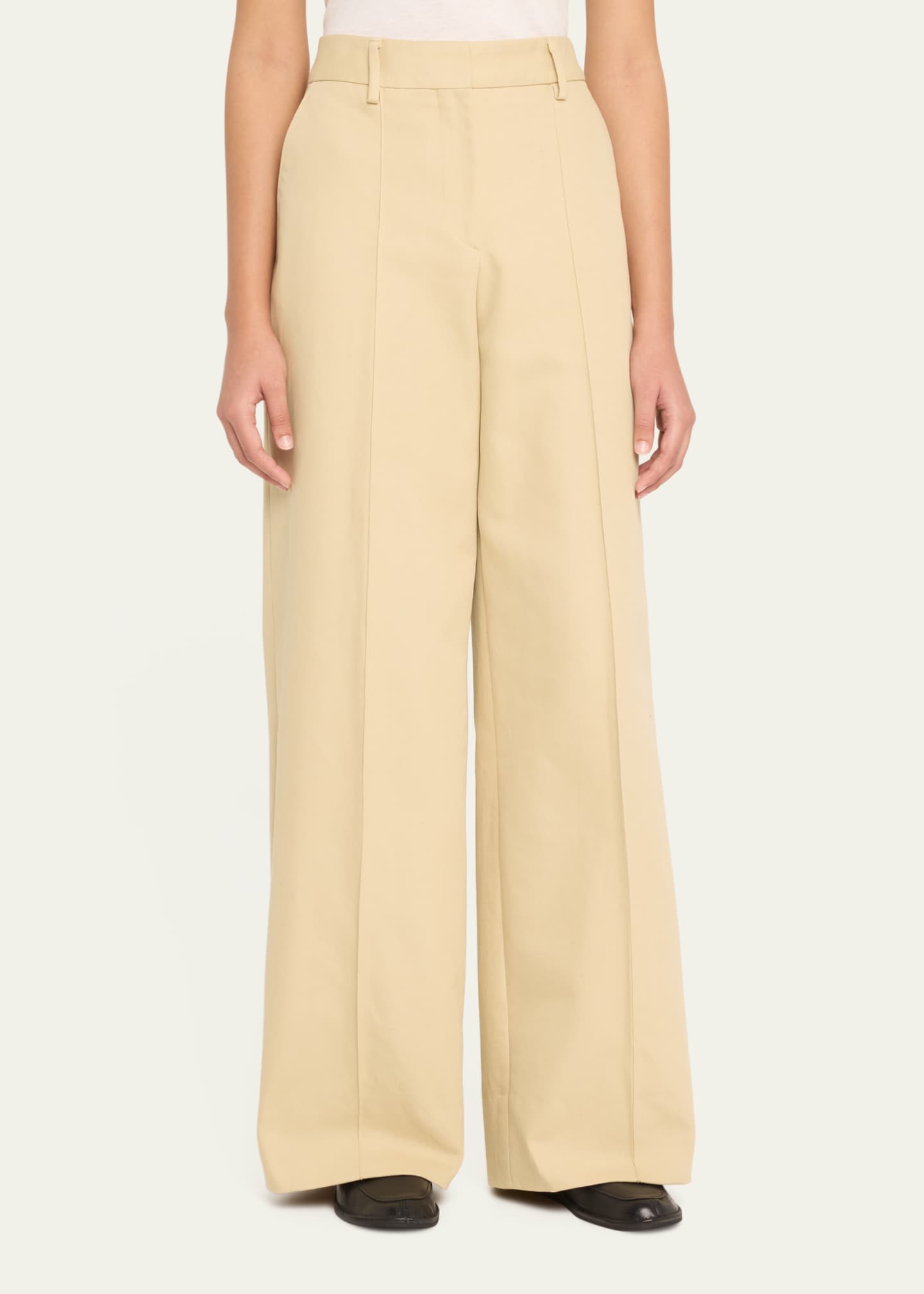 Officine Generale Rosela Wide-Leg Pants Image 4 of 5