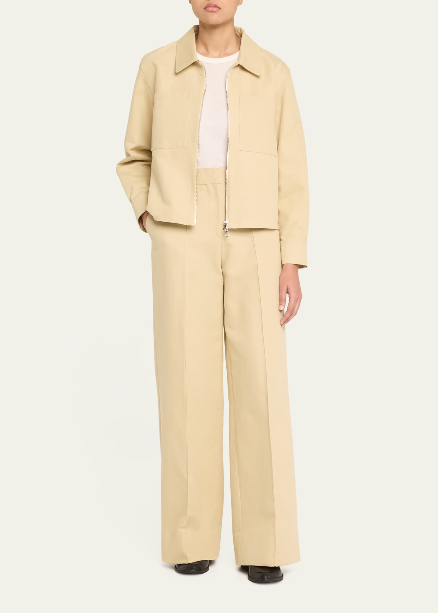 Officine Generale Rhea Cotton Twill Jacket Image 2 of 5