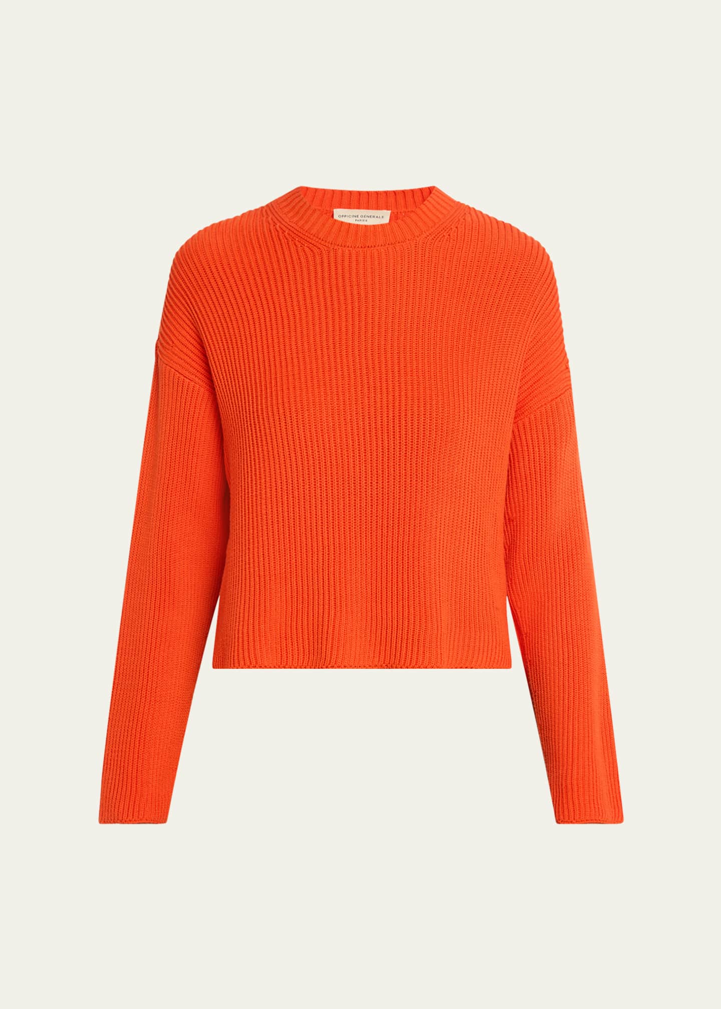 Officine Generale Luccita Crewneck Sweater Image 1 of 5