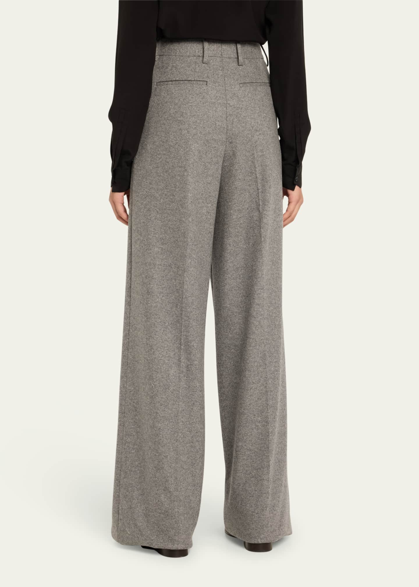 Officine Generale Rosa Wool-Cashmere Pants Image 3 of 5