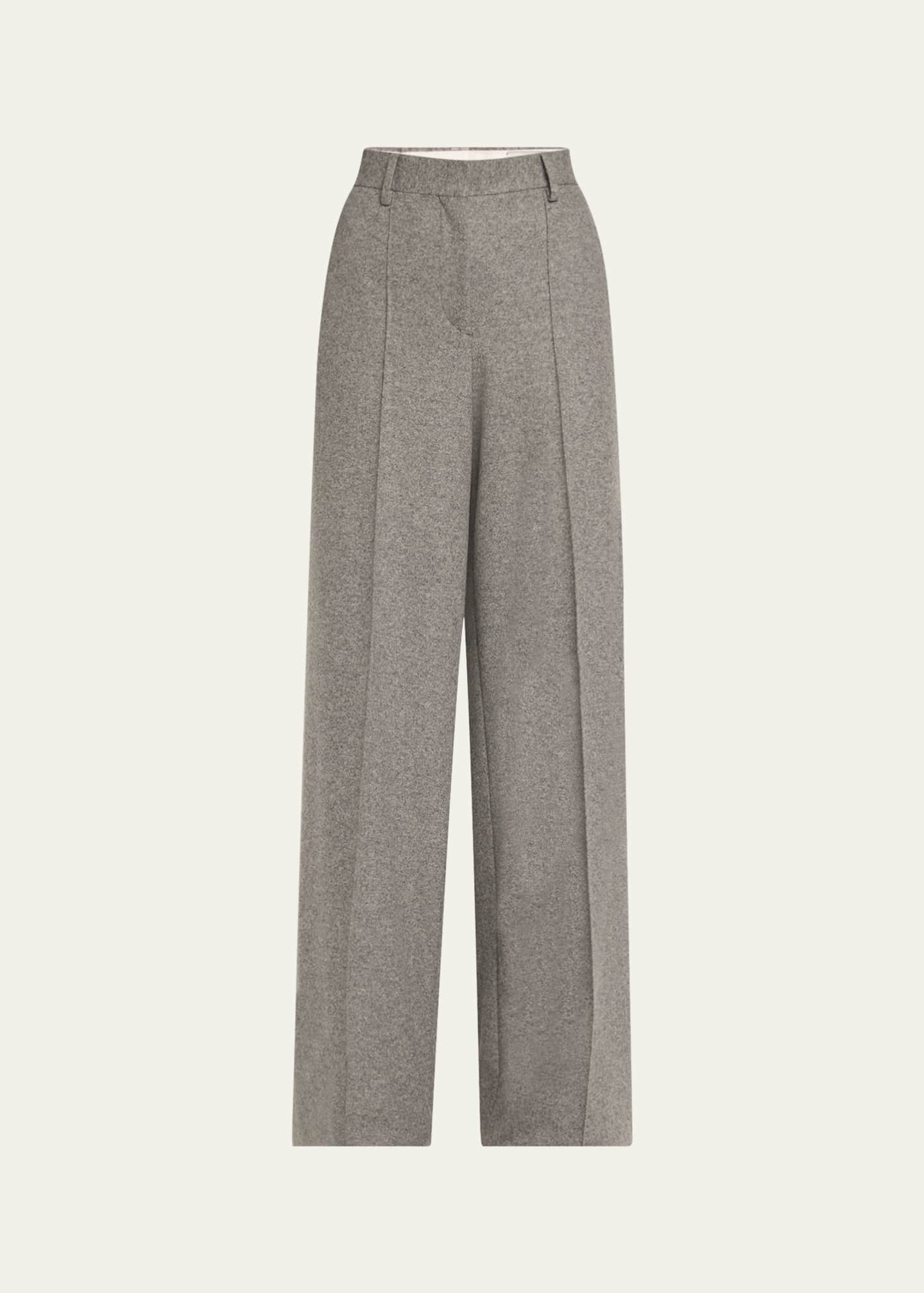Officine Generale Rosa Wool-Cashmere Pants Image 1 of 5