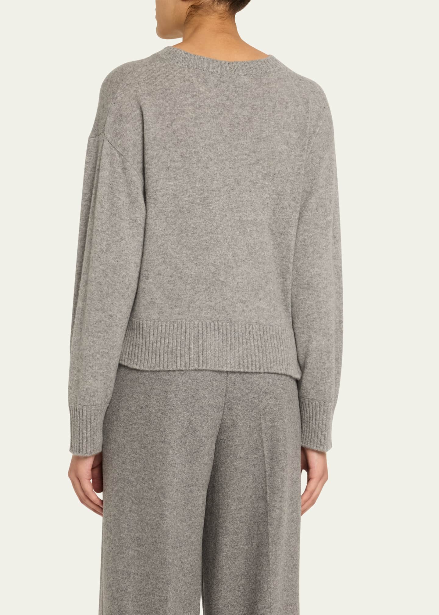 Officine Generale Nicky Cashmere Crewneck Sweater Image 3 of 5