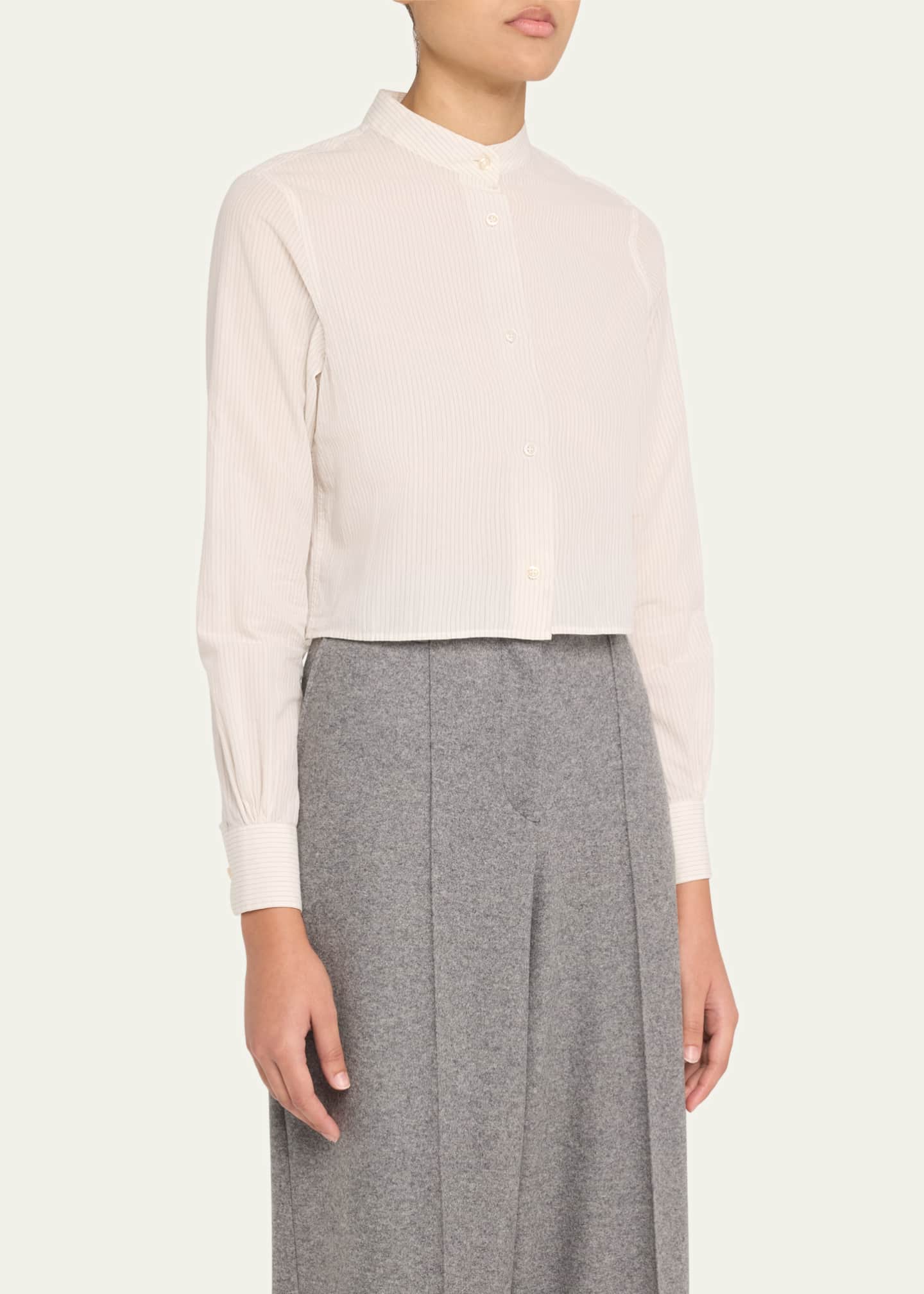 Cataleya Pinstripe Top
