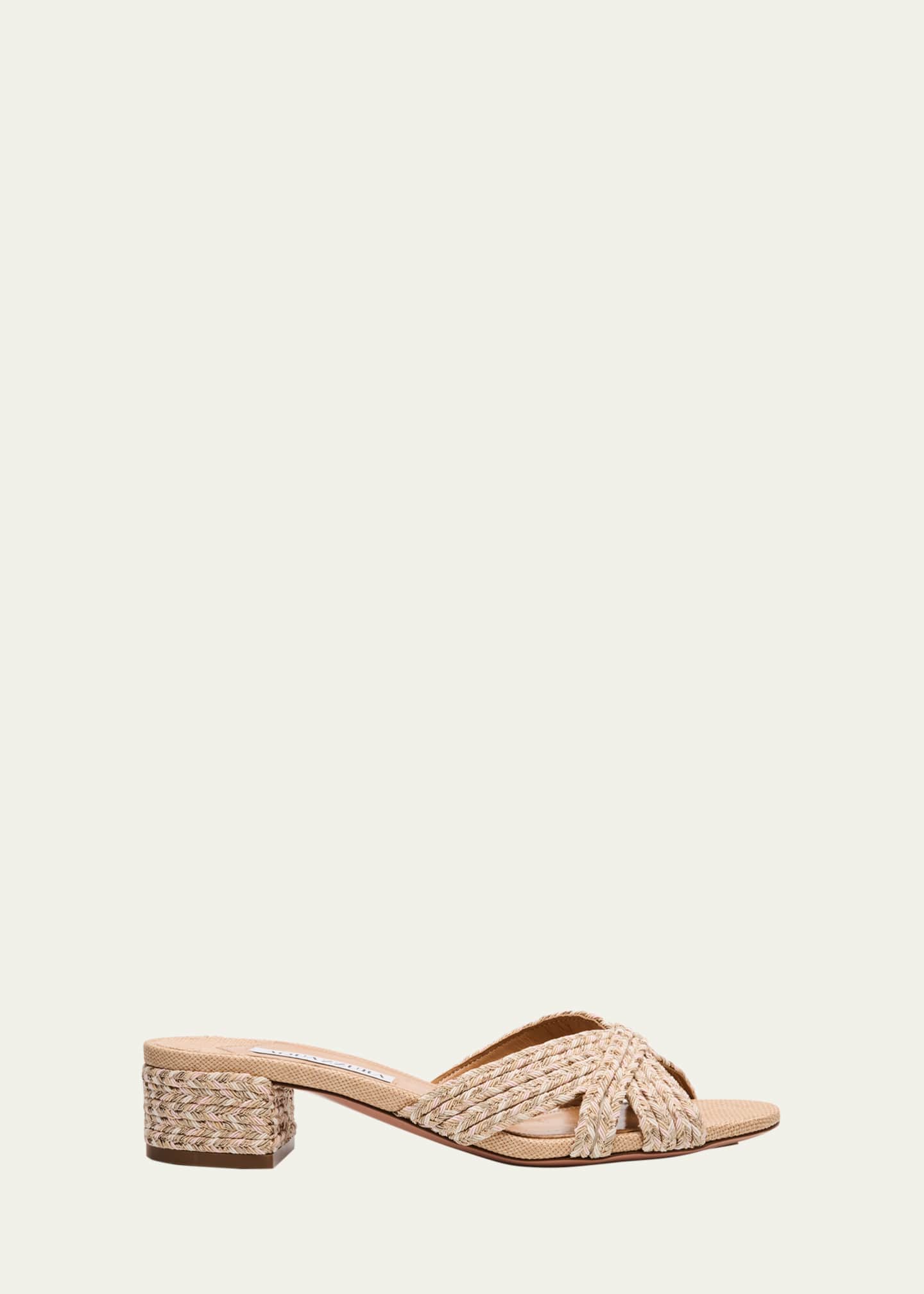 Sundance Braided Nylon Slide Sandals