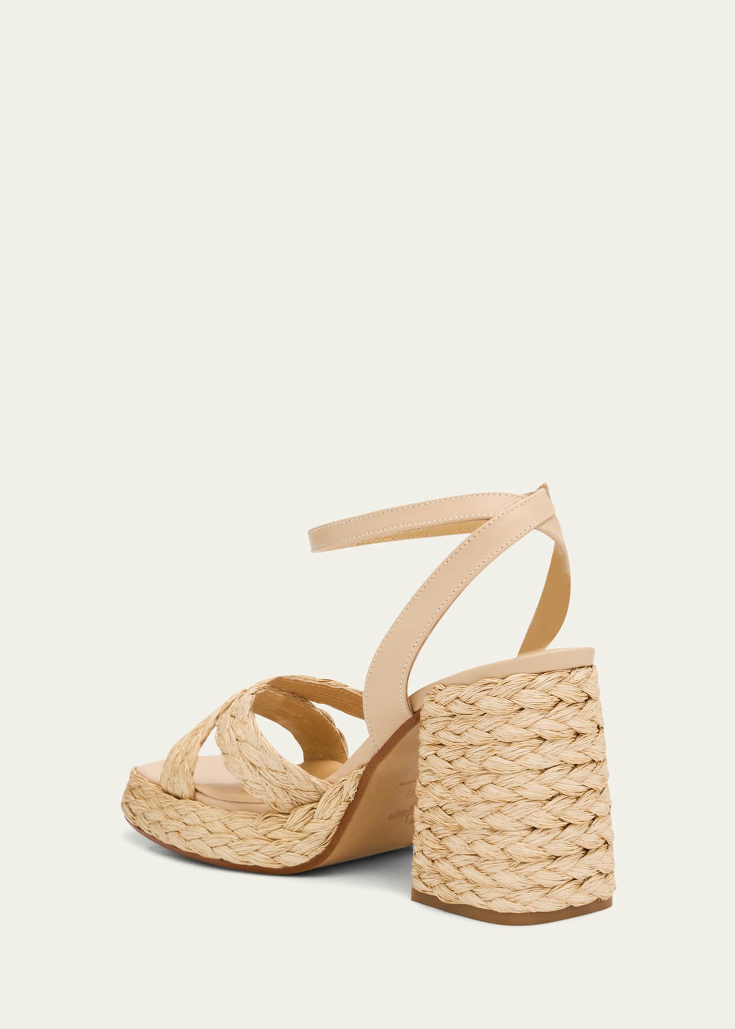 Castaner Valeriette Braided Canvas Espadrille Sandals Image 4 of 6