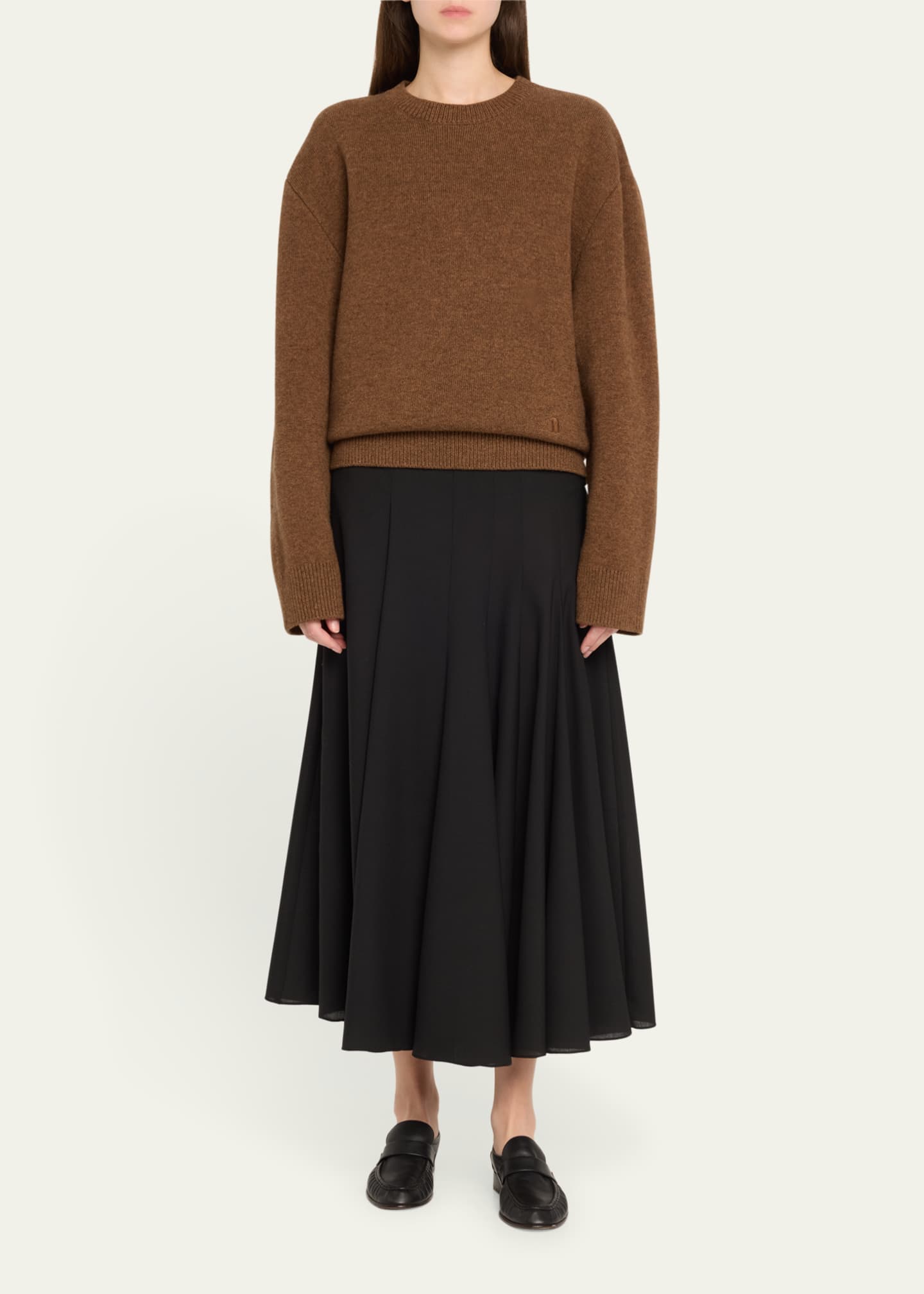 TEURN STUDIOS Crewneck Merino Sweater Image 2 of 5