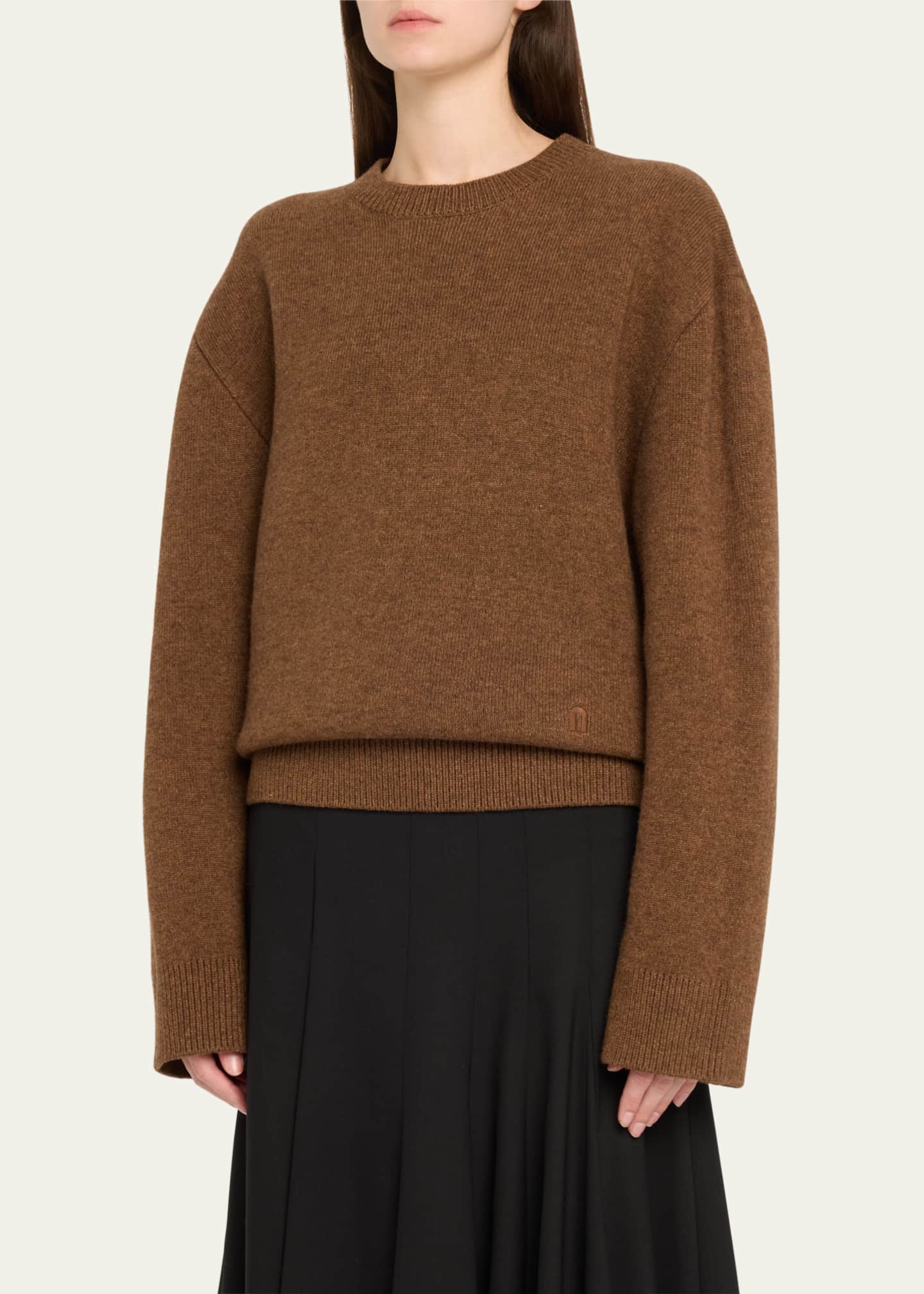 TEURN STUDIOS Crewneck Merino Sweater Image 4 of 5