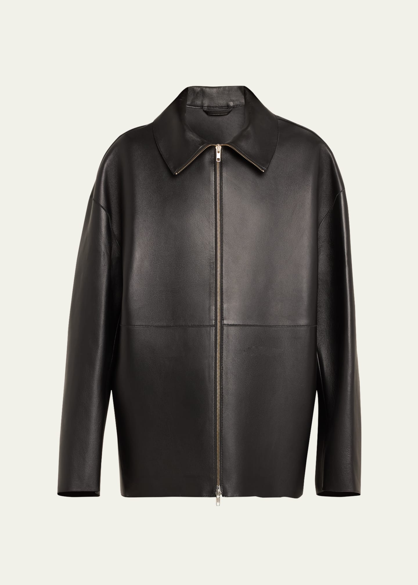 TEURN STUDIOS Double Leather Jacket Image 1 of 5