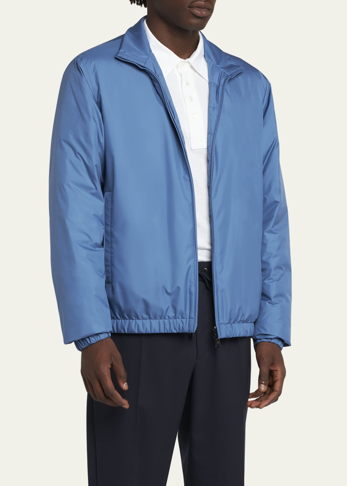 Moncler Men's Berre Wind-Resistant Jacket Image 4 of 5