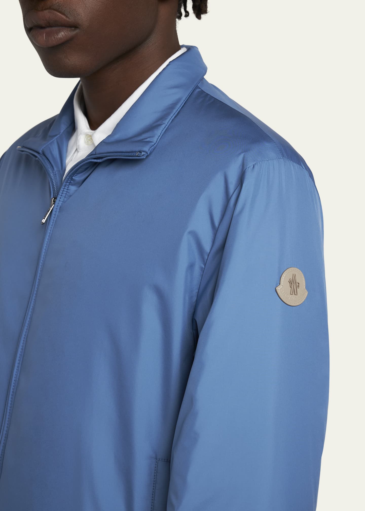 Moncler Men's Berre Wind-Resistant Jacket Image 5 of 5