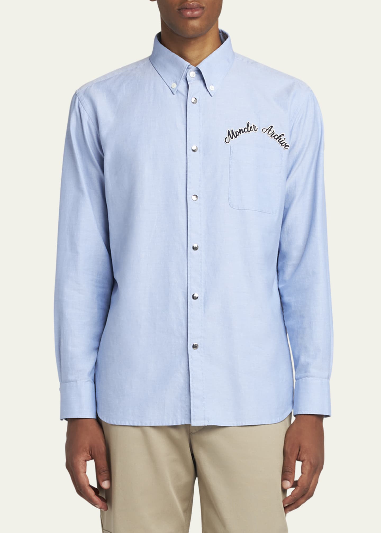 Moncler Men's Archive Sport Shirt Image 3 of 4