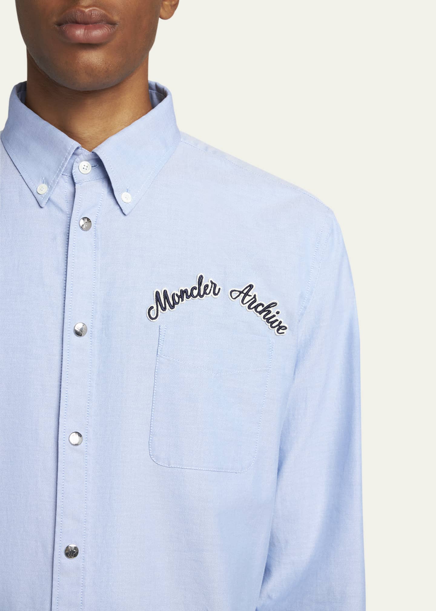 Moncler Men's Archive Sport Shirt Image 4 of 4