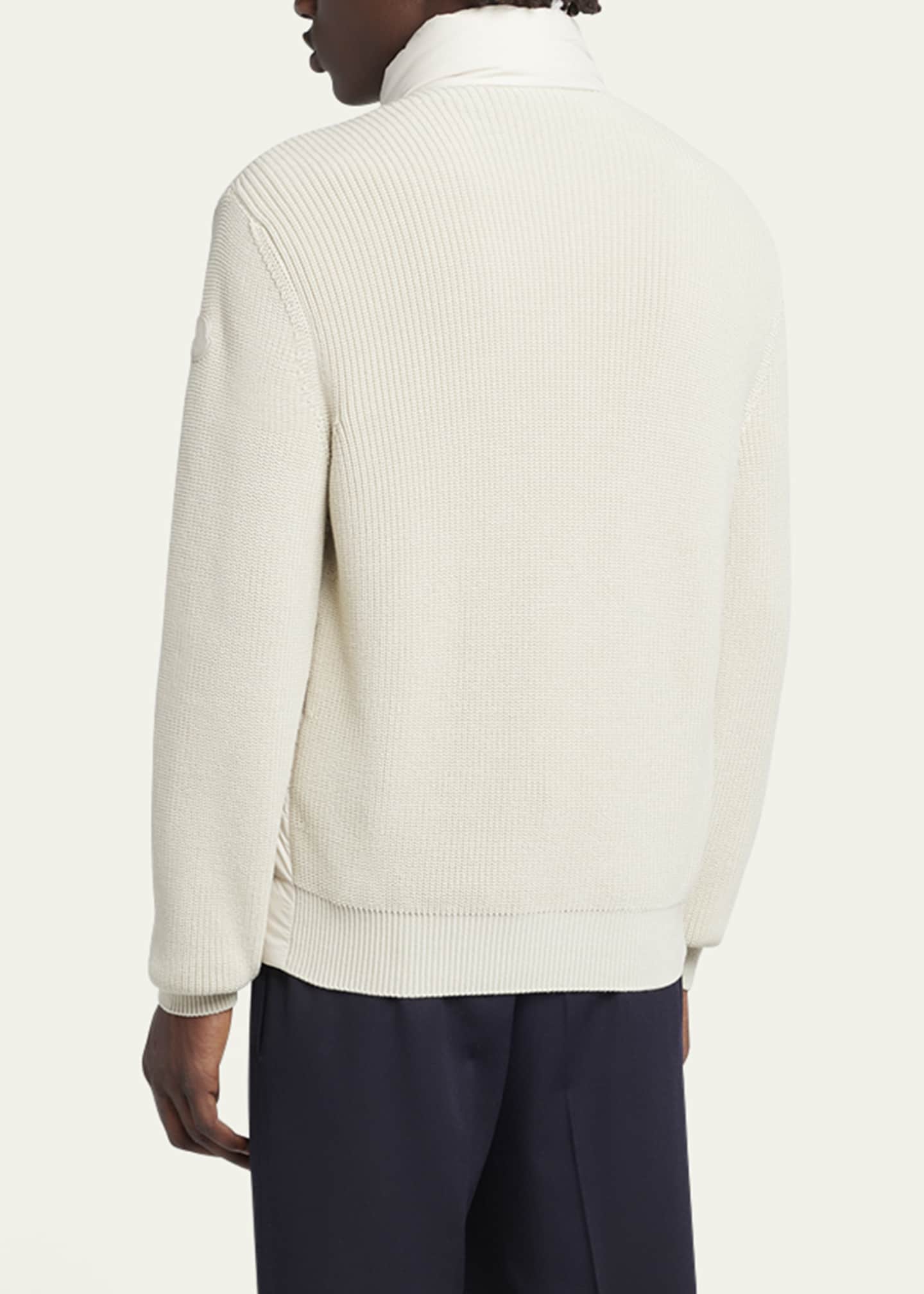 Moncler Men's Down Knit Combo Jacket Image 3 of 5