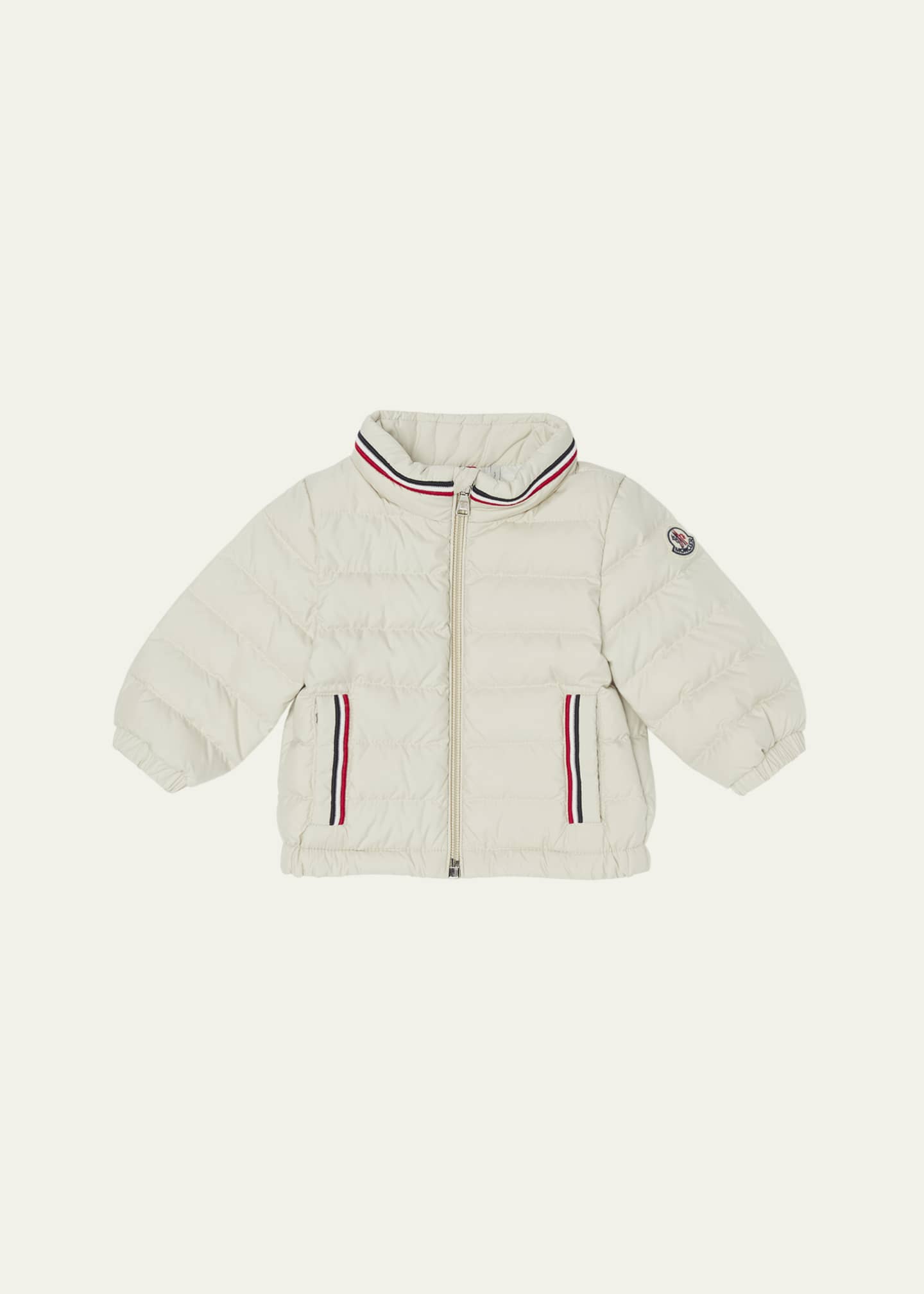 Moncler Boy's Jerry Quilted Down Jacket, Size 6M-3 Image 1 of 3