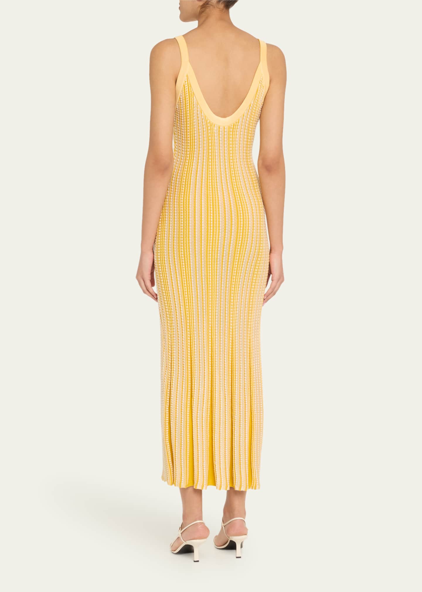 Ramy Brook Paetyn Striped Midi Dress Image 3 of 5
