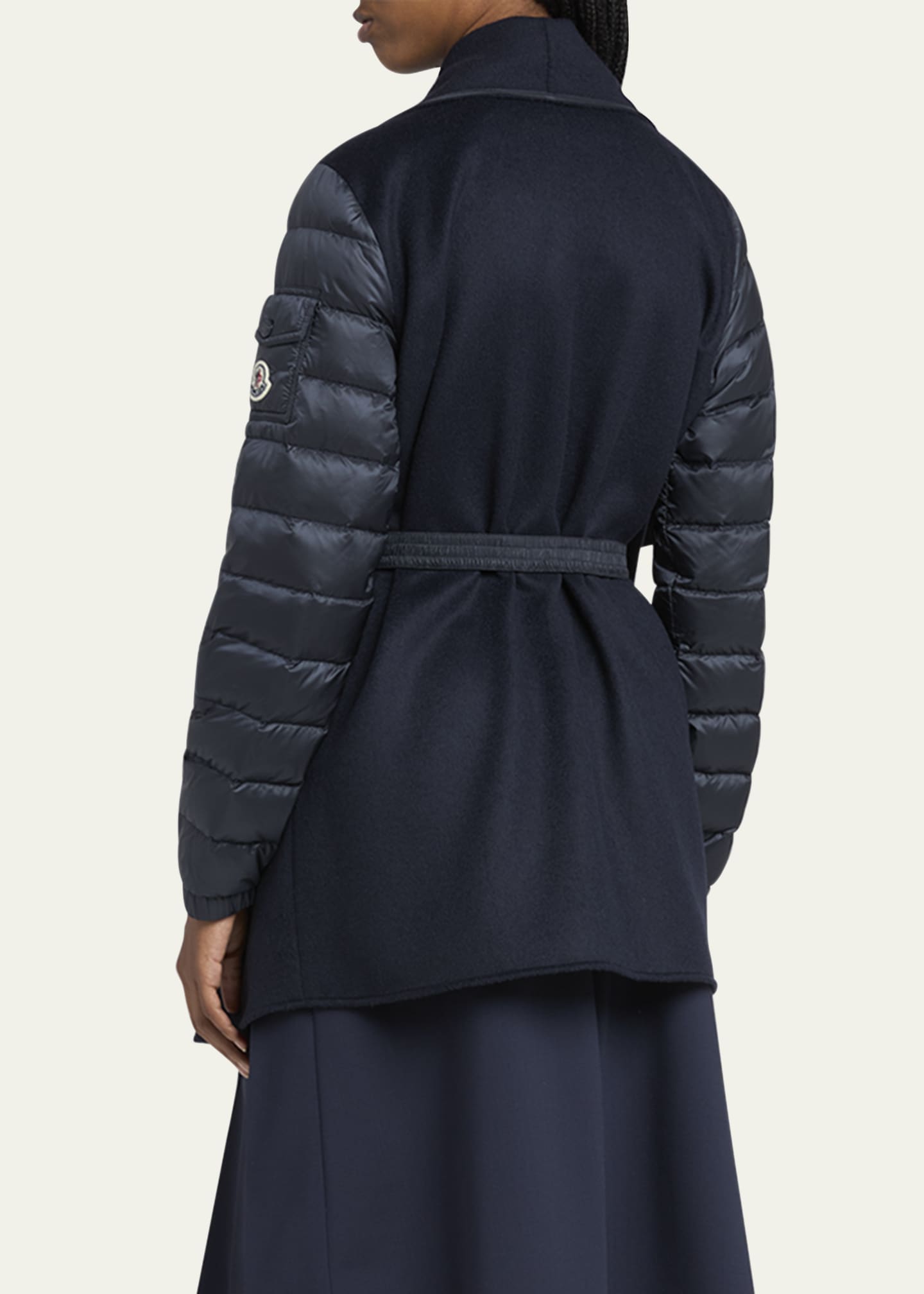 Moncler Wool-Blend Cape - Bergdorf Goodman