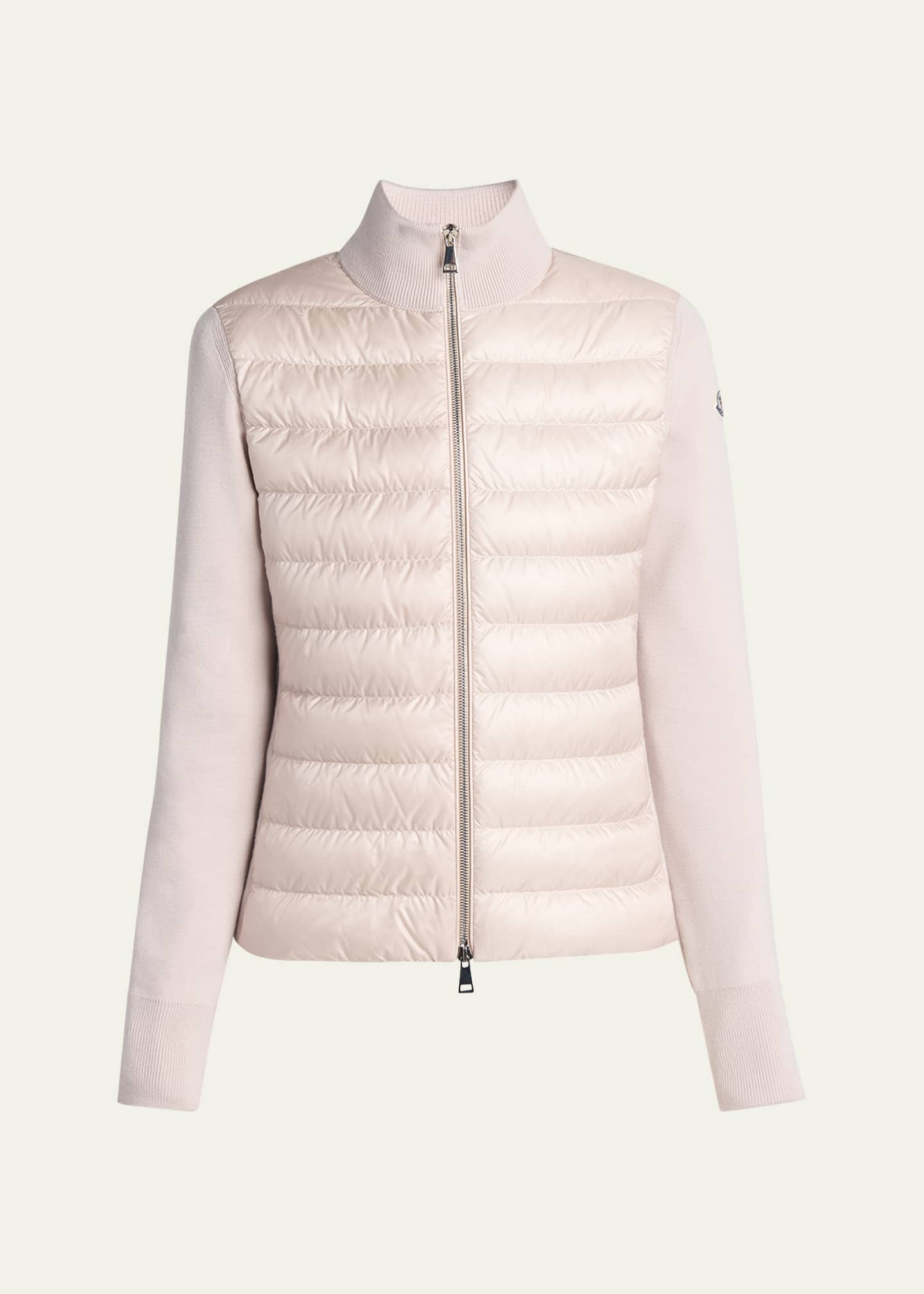 Moncler Padded Wool Cardigan Image 1 of 5