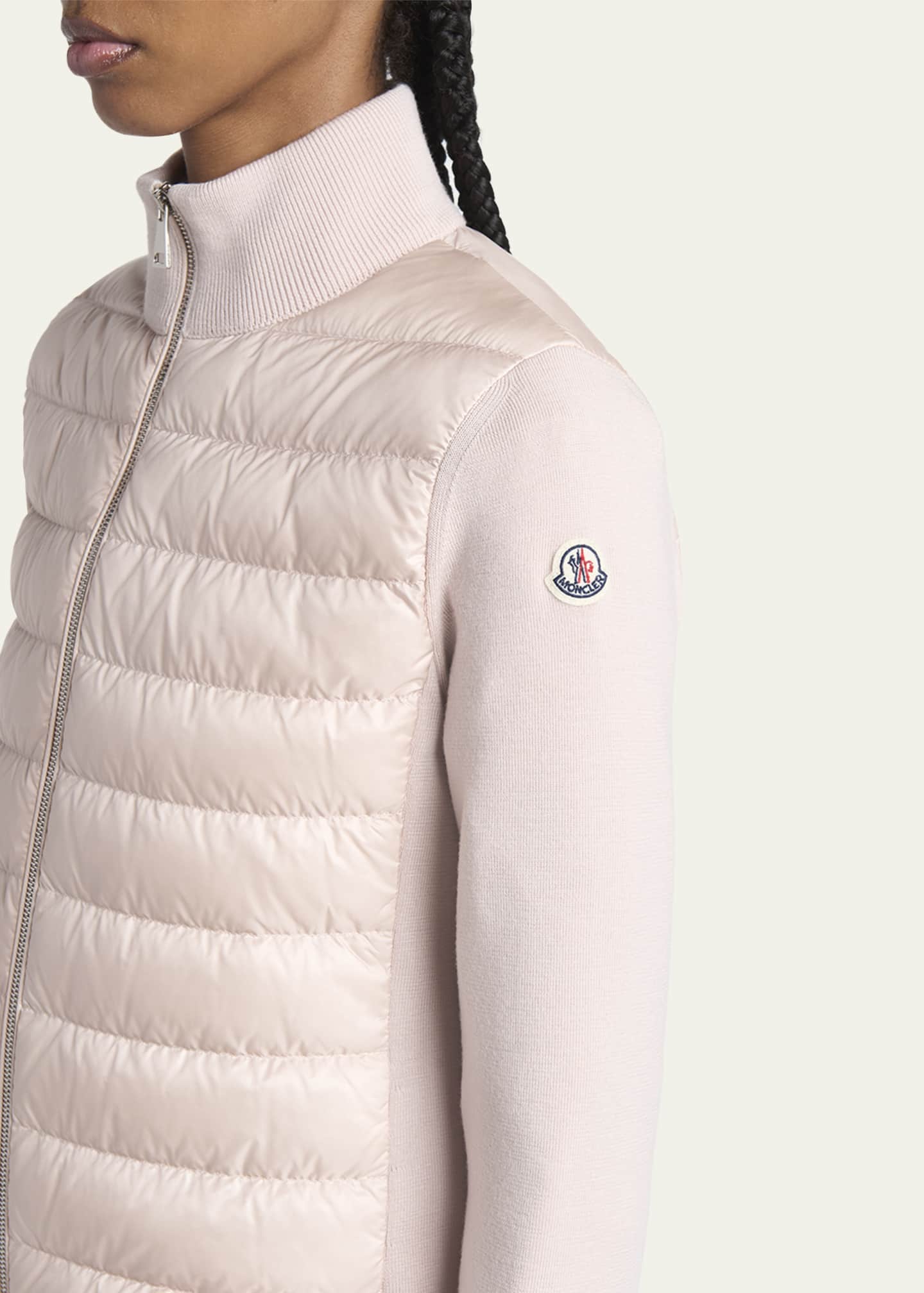 Moncler Padded Wool Cardigan Image 5 of 5