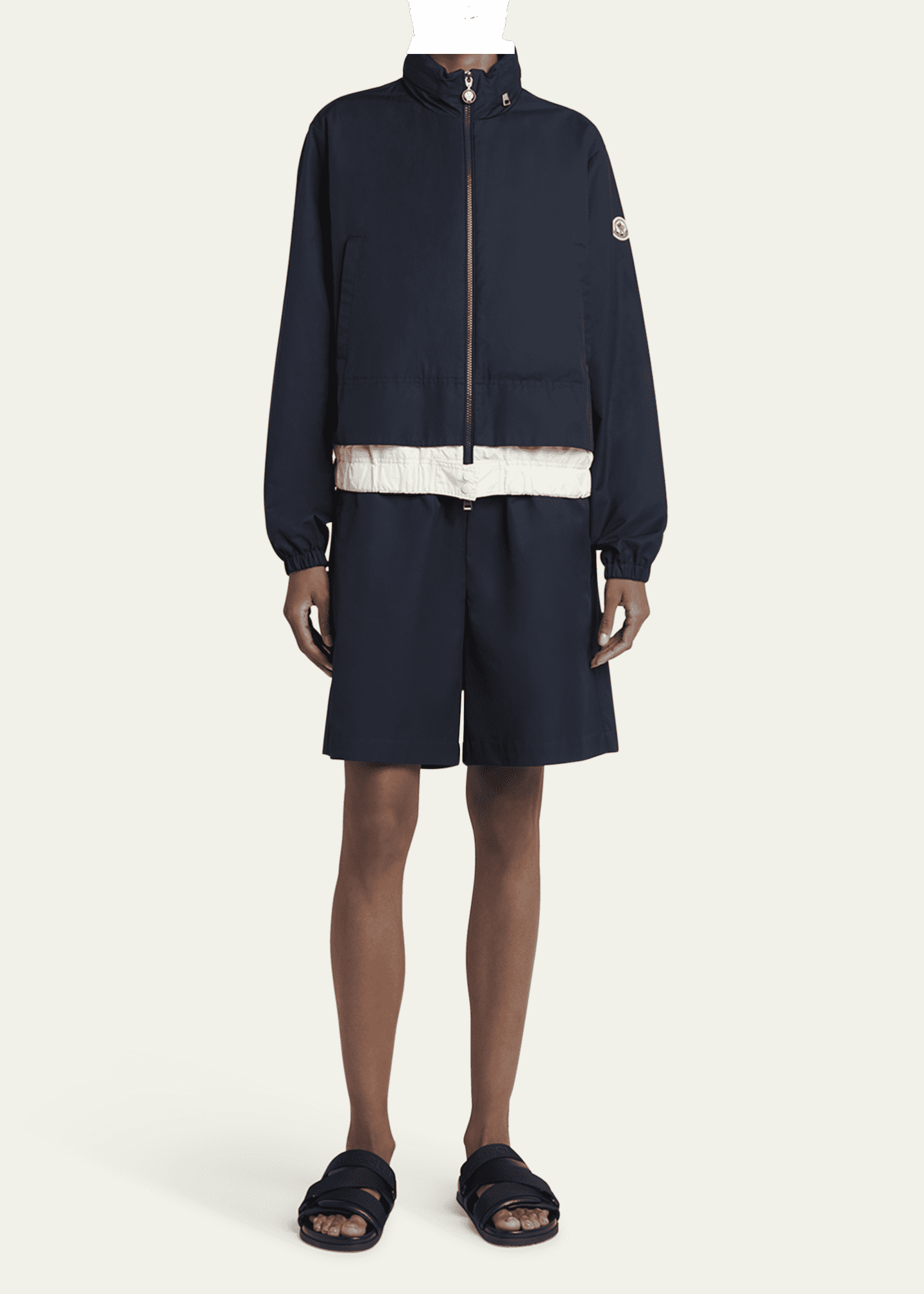 Moncler Janze Jacket with Pull-Out Hood Image 2 of 5