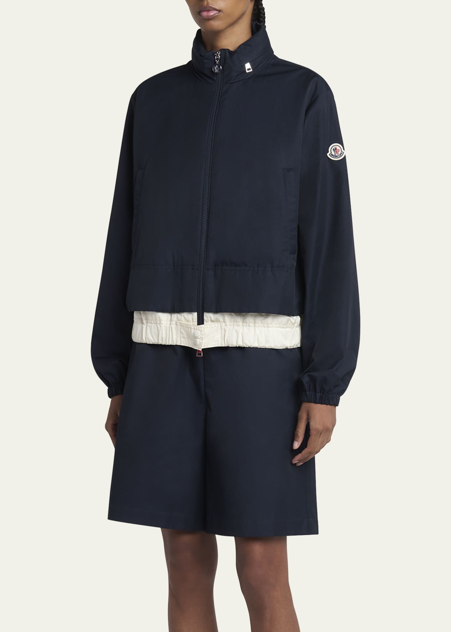 Moncler Janze Jacket with Pull-Out Hood Image 4 of 5