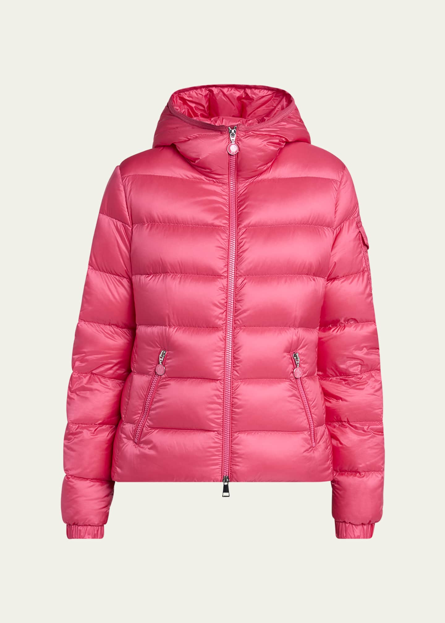 Moncler Gles Hooded Down Jacket Image 1 of 5