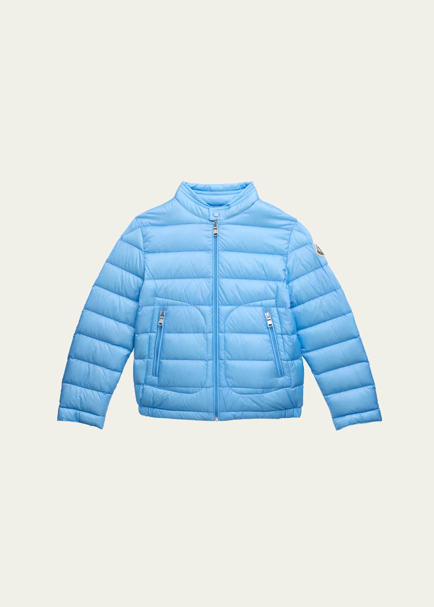 Moncler Boy's Acorus Puffer Down Jacket, Size 4-6 Image 1 of 3