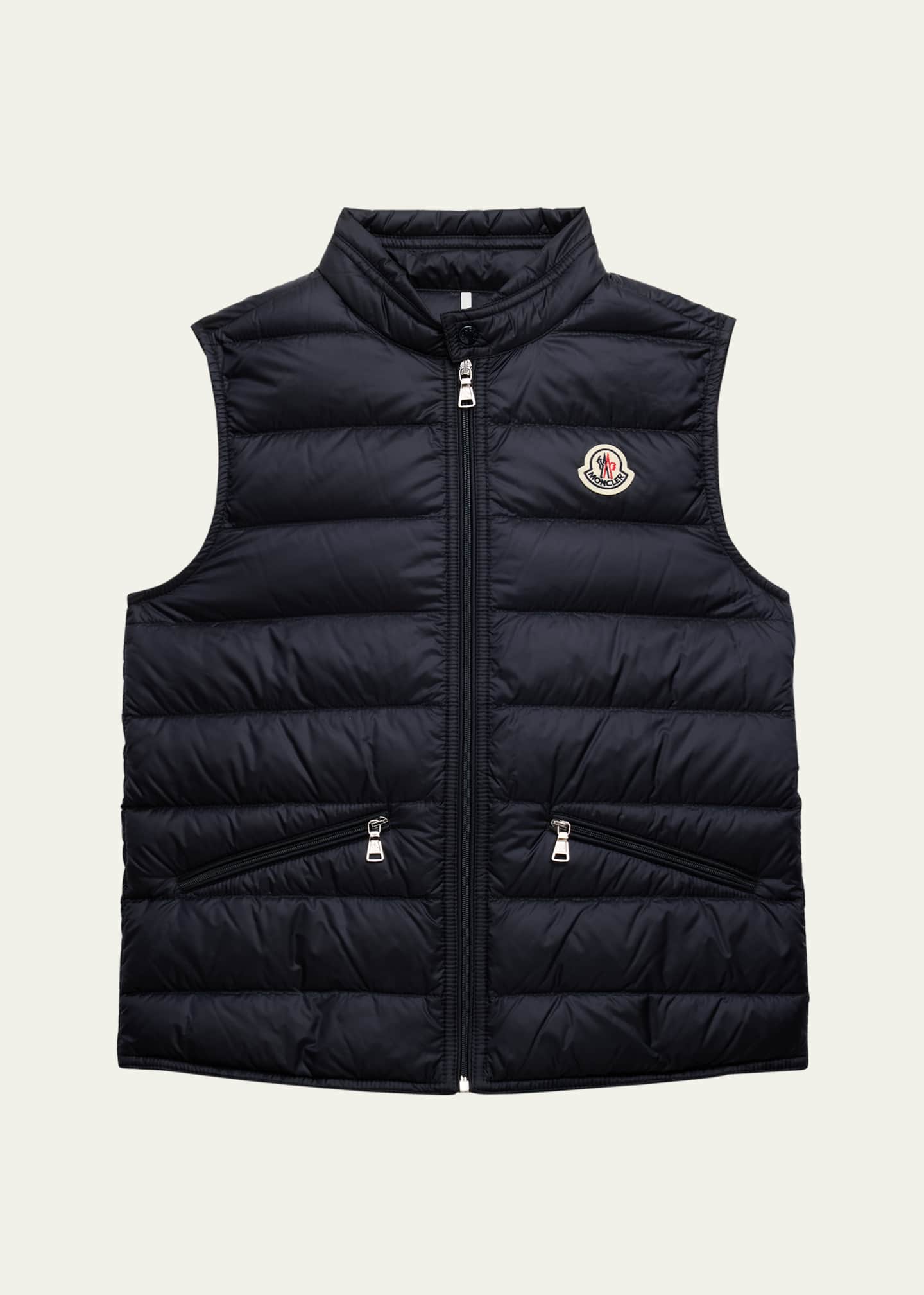 Moncler Boy's Gui Puffer Vest, Size 4-10 Image 1 of 3
