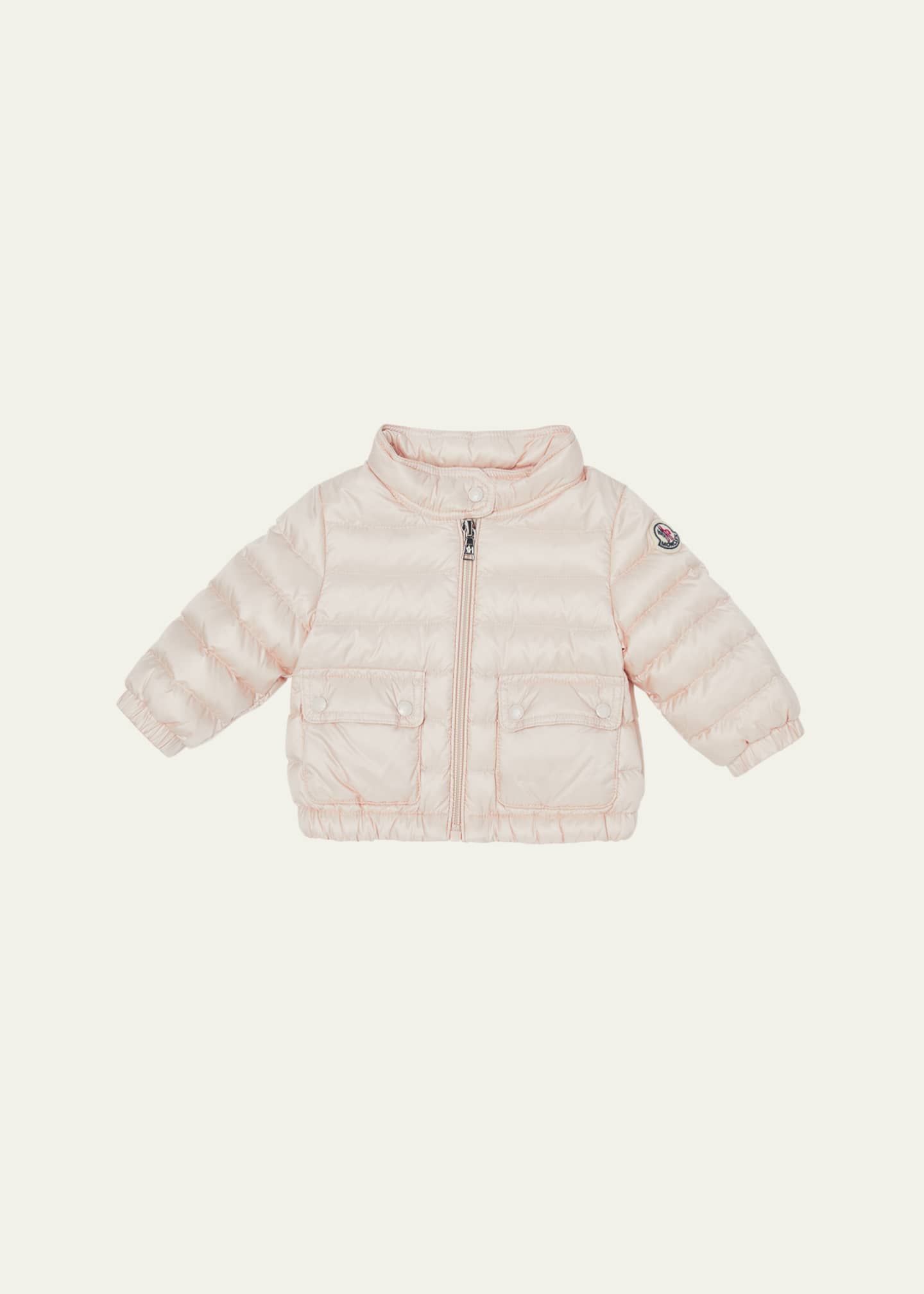Moncler Girl's Lans Quilted Down Jacket, Size 9M-3 Image 1 of 3