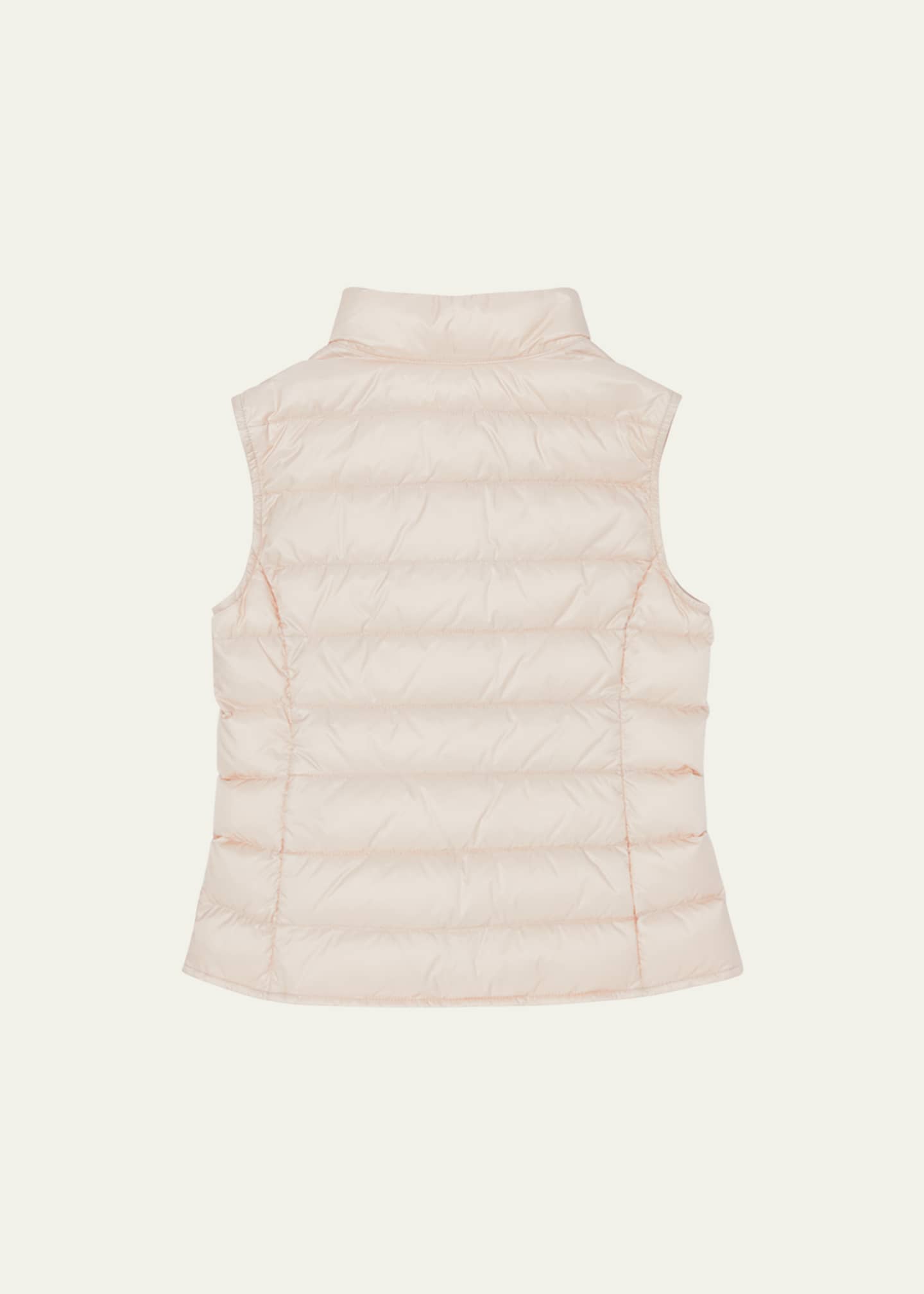 Moncler Girl's Liane Quilted Down Vest, Size 4-10 Image 2 of 3