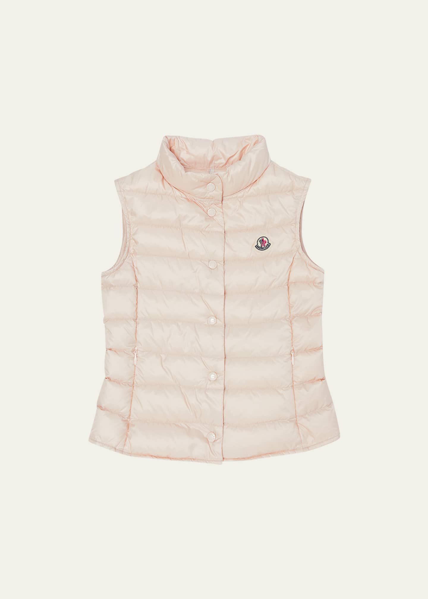 Moncler Girl's Liane Quilted Down Vest, Size 4-10 Image 1 of 3