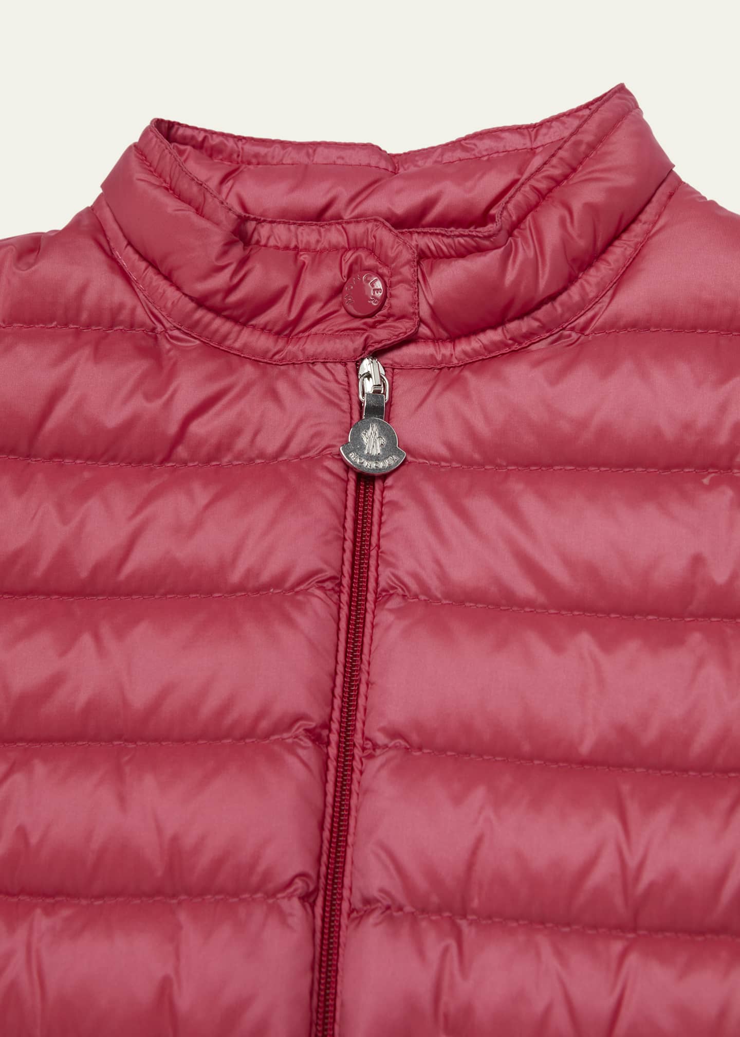 Moncler Girl's Lans Quilted Down Jacket, Size 4-10 Image 3 of 3