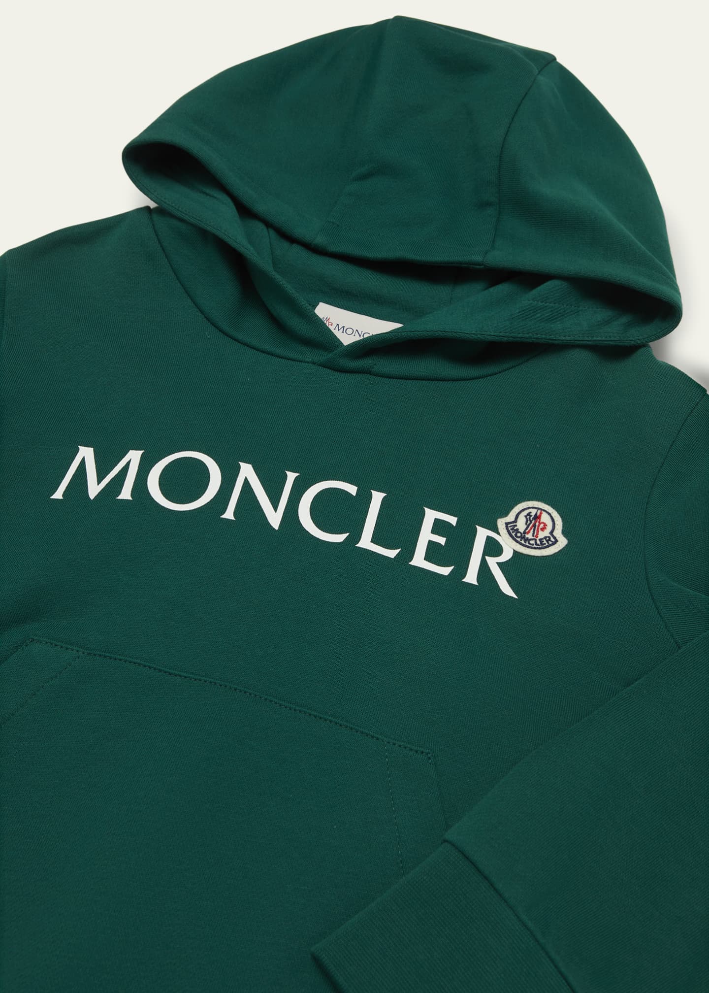 Moncler Boy's Logo-Print Hoodie, Size 12-14 Image 3 of 3