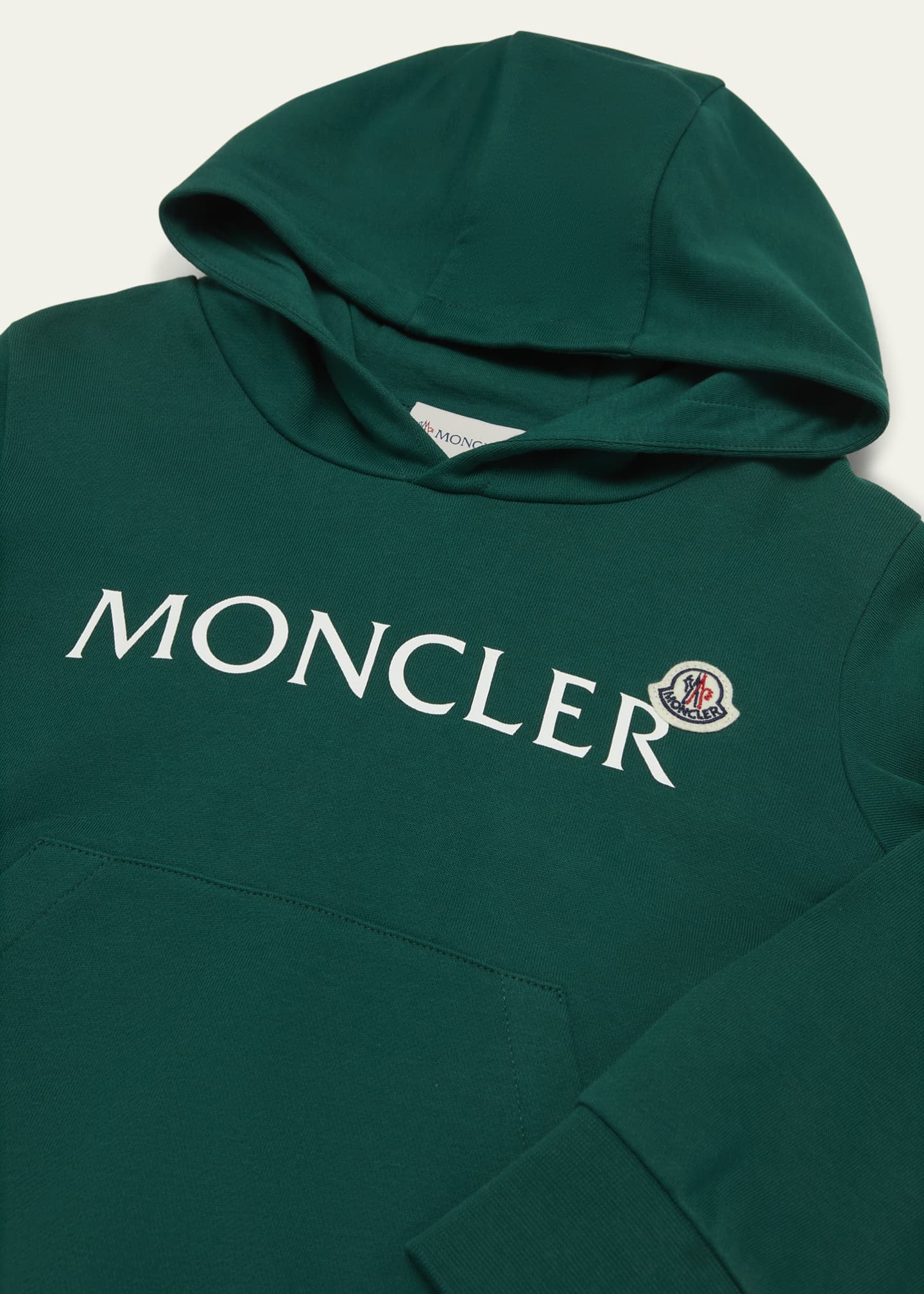Moncler Boy's Logo-Print Hoodie, Size 4-6 Image 3 of 3