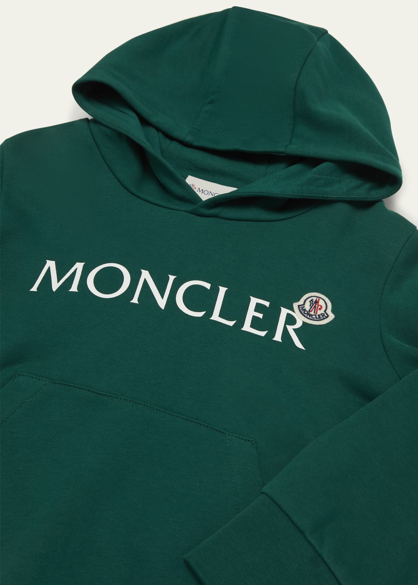 Moncler Boy's Logo-Print Hoodie, Size 8-10 Image 3 of 3