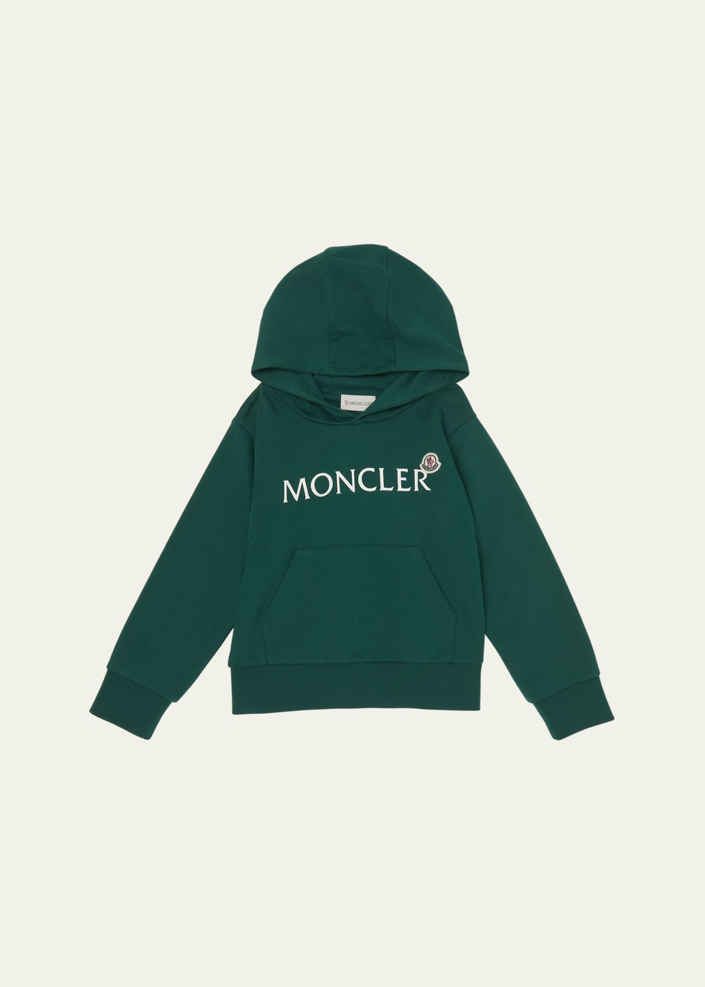 Moncler Boy's Logo-Print Hoodie, Size 8-10 Image 1 of 3