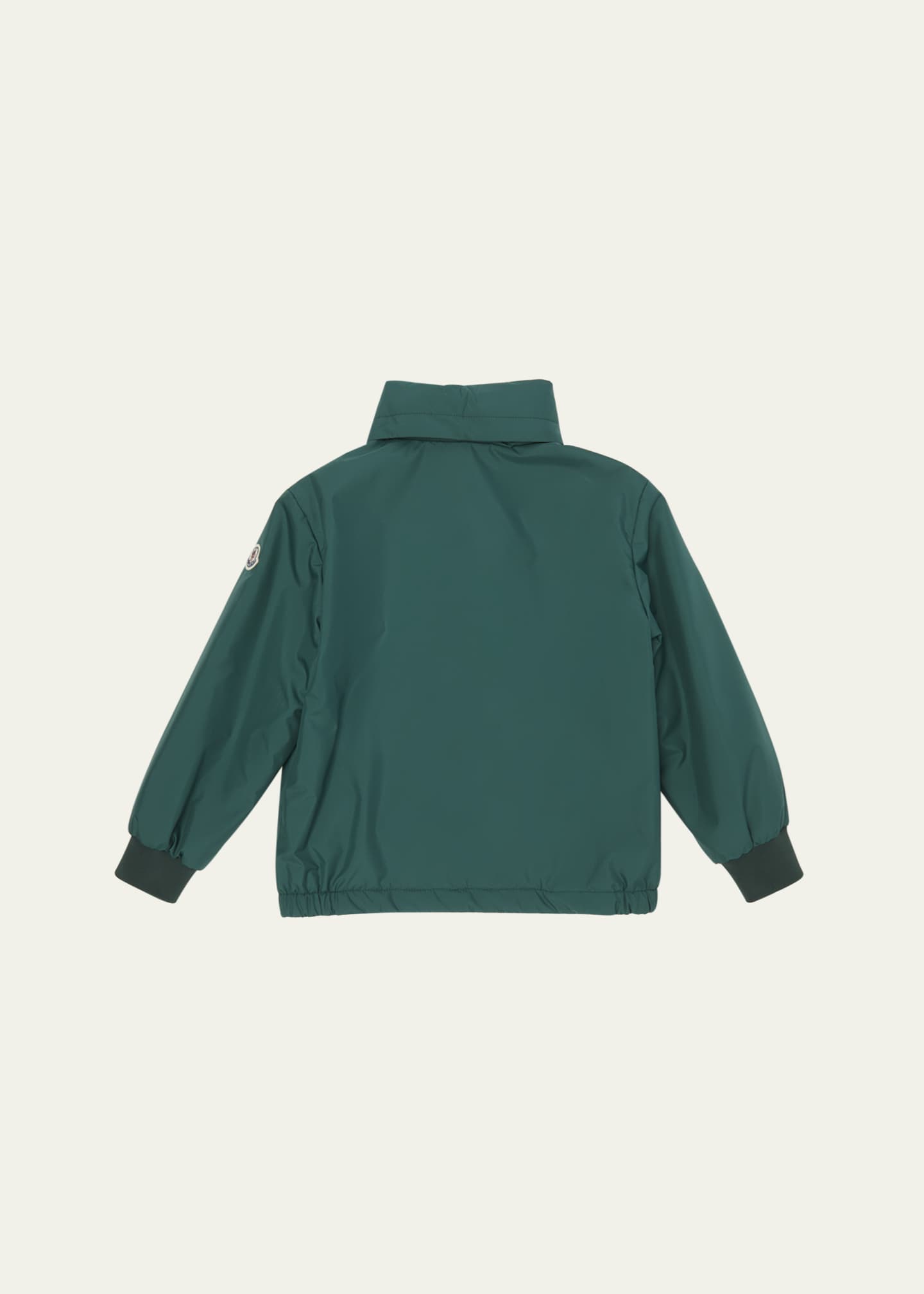 Moncler Boy's Corin Logo-Print Windbreaker, Size 8-10 Image 2 of 3