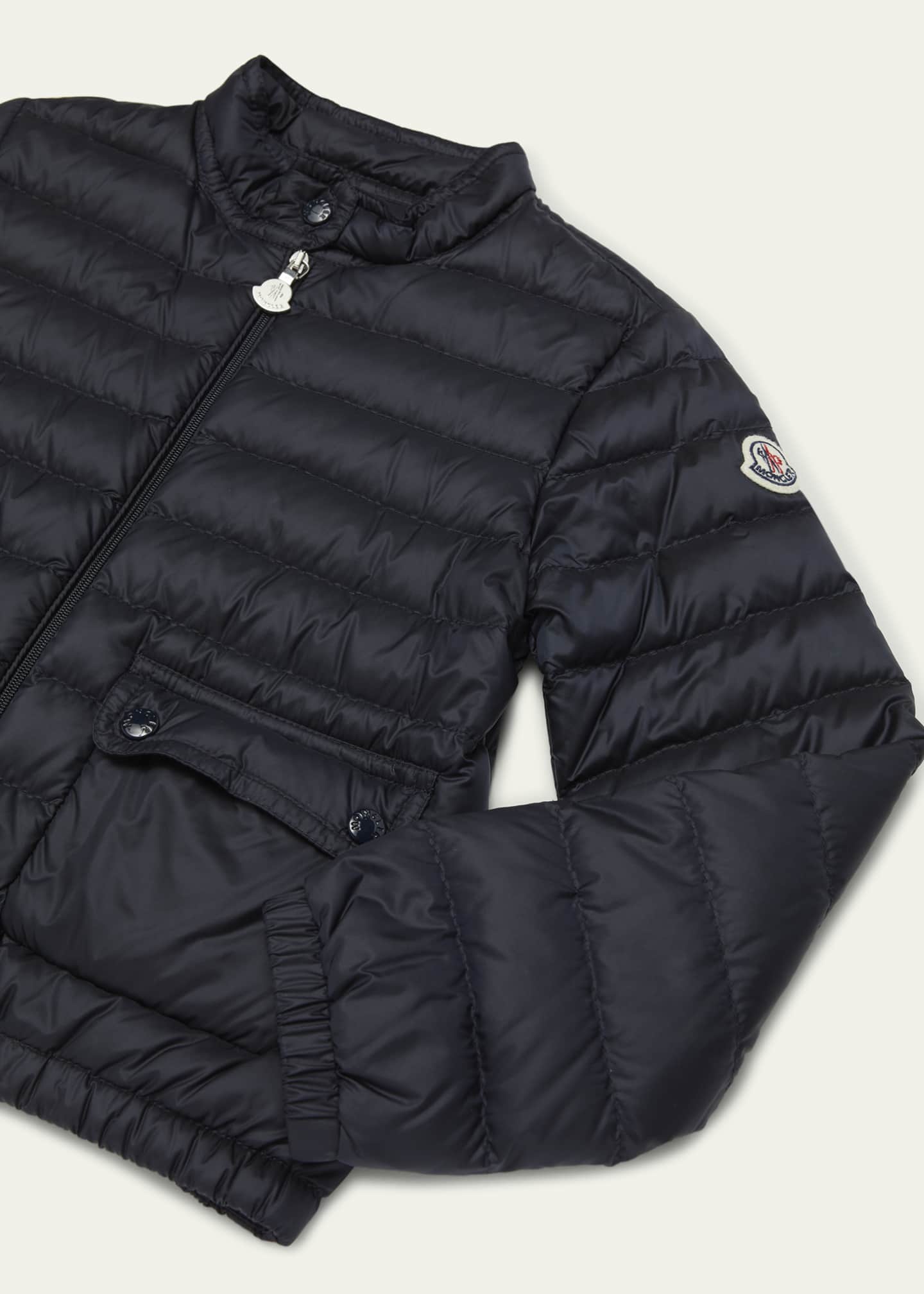 Moncler Girl's Lans Quilted Down Jacket, Size 12-14 Image 3 of 3