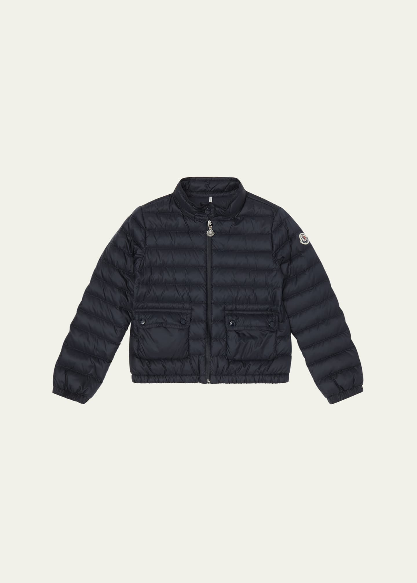 Moncler Girl's Lans Quilted Down Jacket, Size 12-14 Image 1 of 3