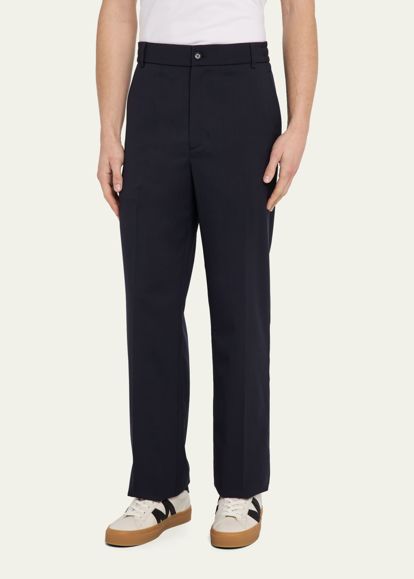 Moncler Men's Tailored Gabardine Pants Image 4 of 5