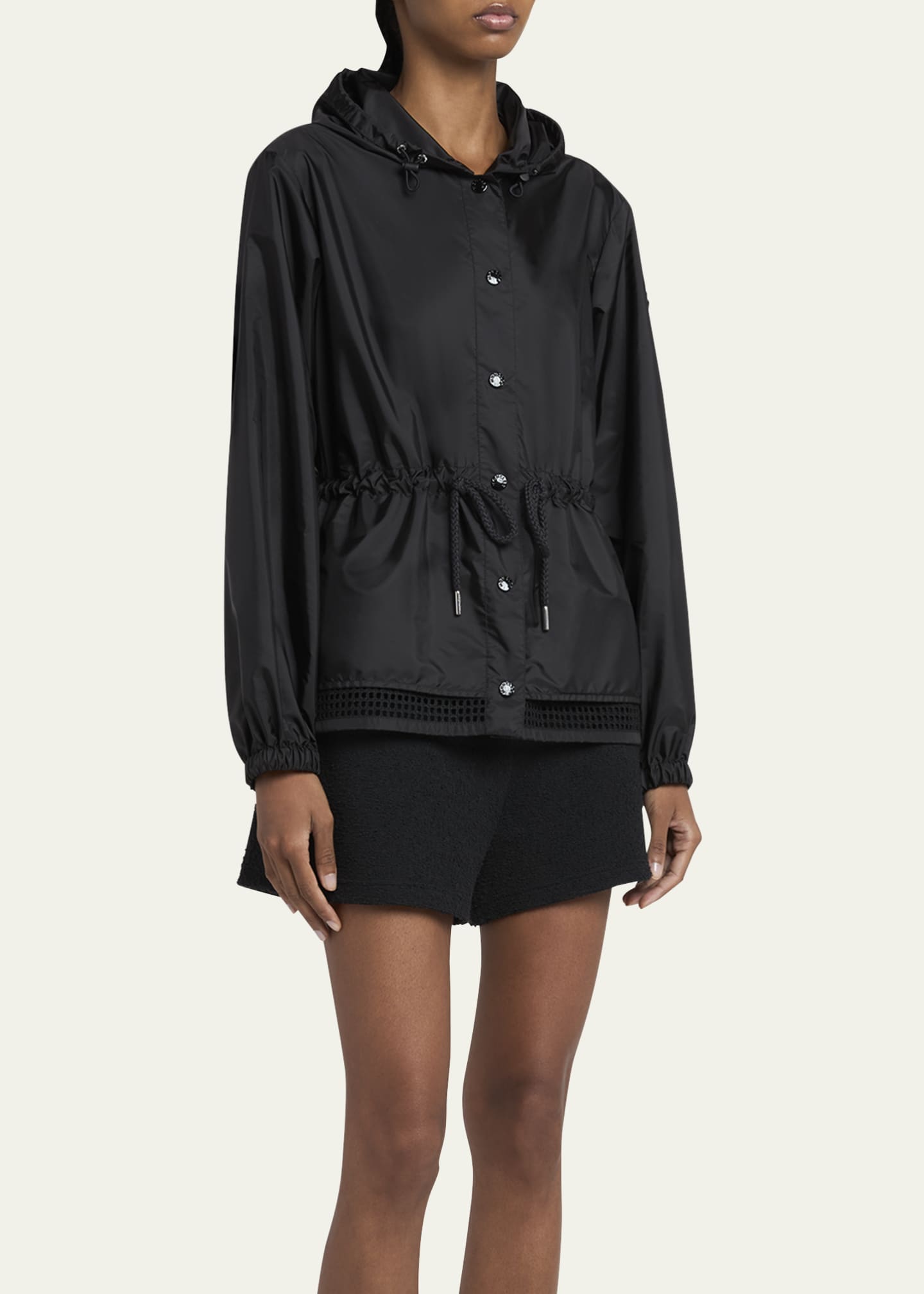 Moncler Rochebonne Hooded Drawstring Jacket Image 4 of 5