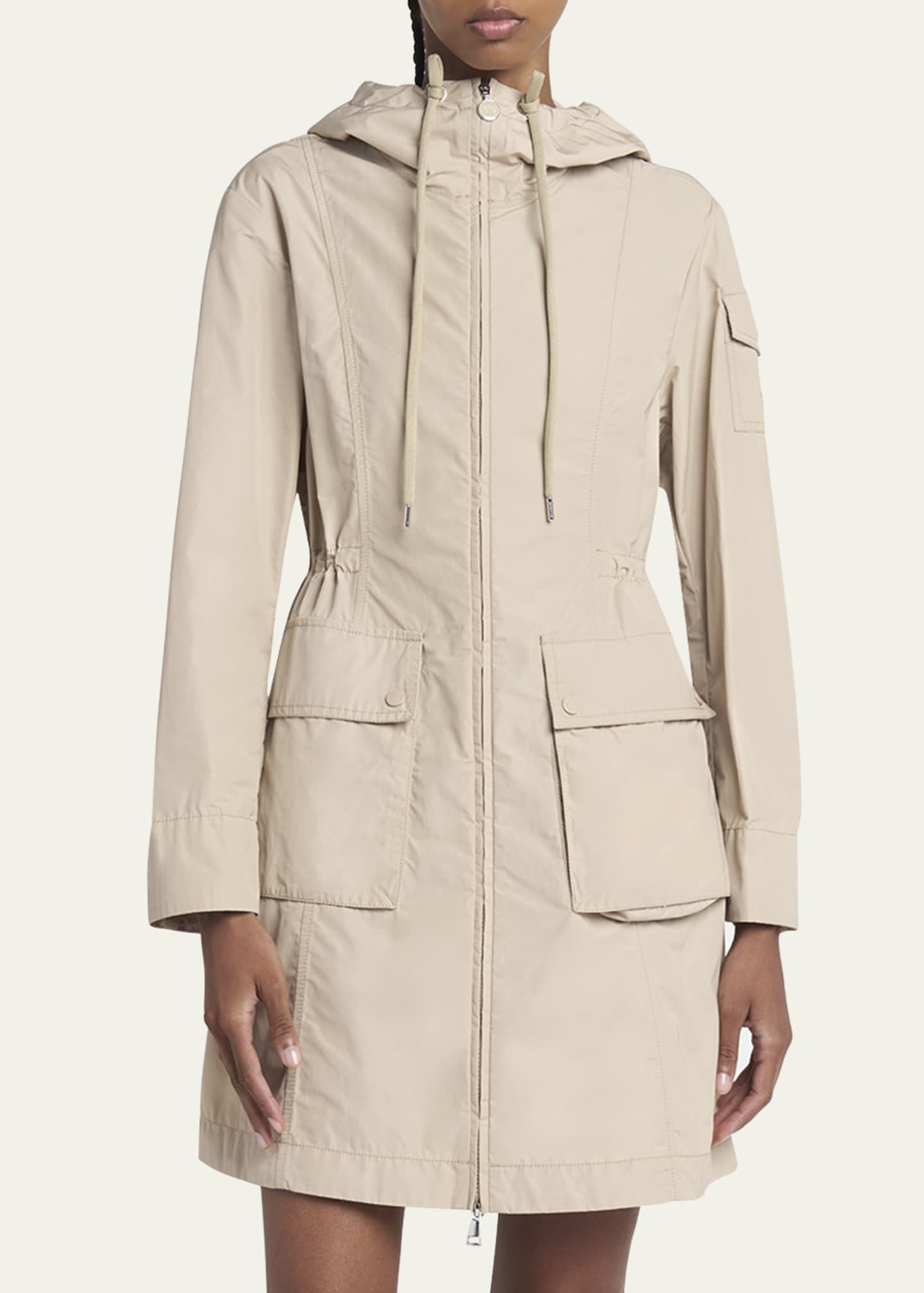 Laerte Long Hooded Parka